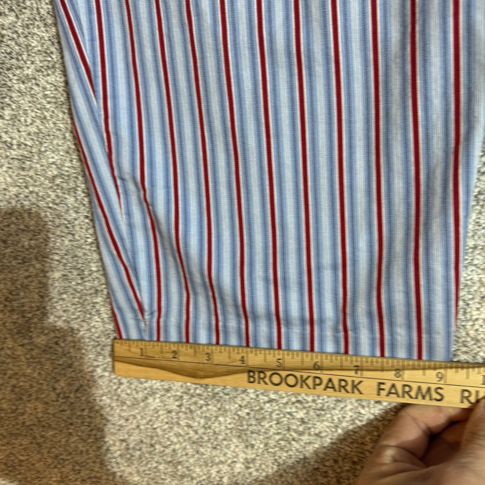 Other Vintage 90s Capri Pants Womens 14 Petite Preppy Pinstriped Size 36" / US 14 / IT 50 - 2 Thumbnail