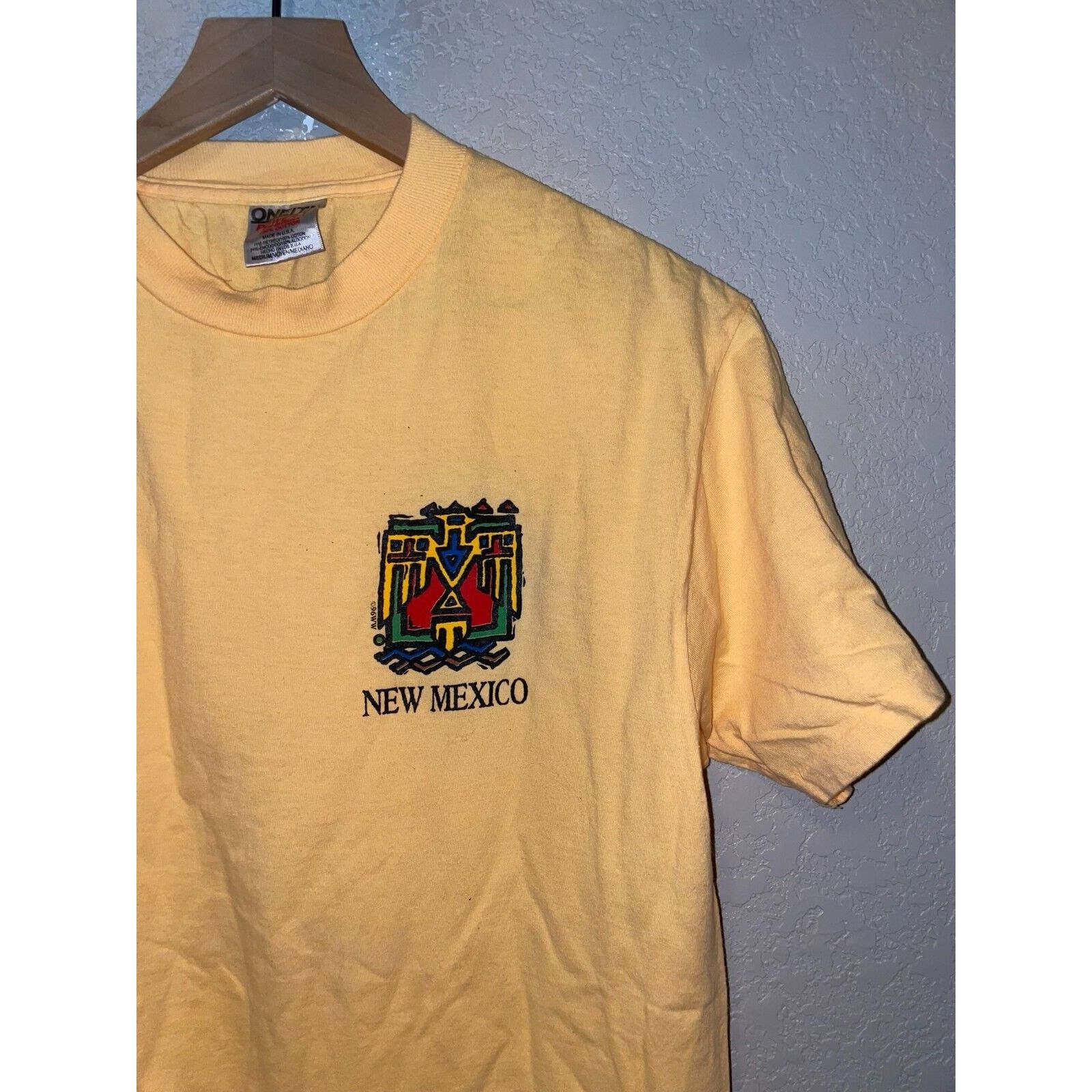 Vintage Vintage New Mexico Native American Shirt Tee Indian 90s VTG Size US M / EU 48-50 / 2 - 2 Thumbnail