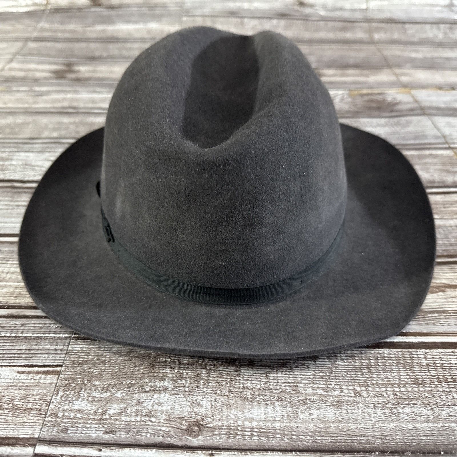 Other Christys London Fedora Felt Hat size 7 1/8 Color Grey Hand M Size ONE SIZE - 4 Thumbnail