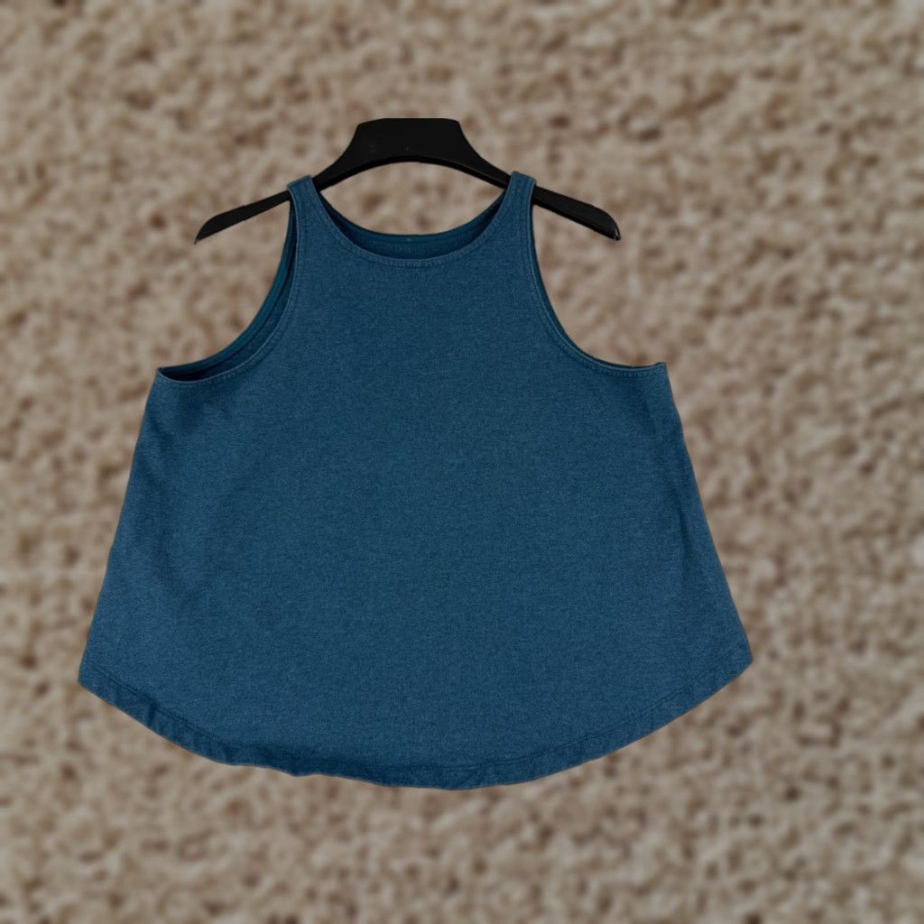 Lululemon Lululemon Shirt Women 6 Blue Tank Sleeveless Cotton Blend Gym Workout Casual Size M / US 6-8 / IT 42-44 - 1 Thumbnail