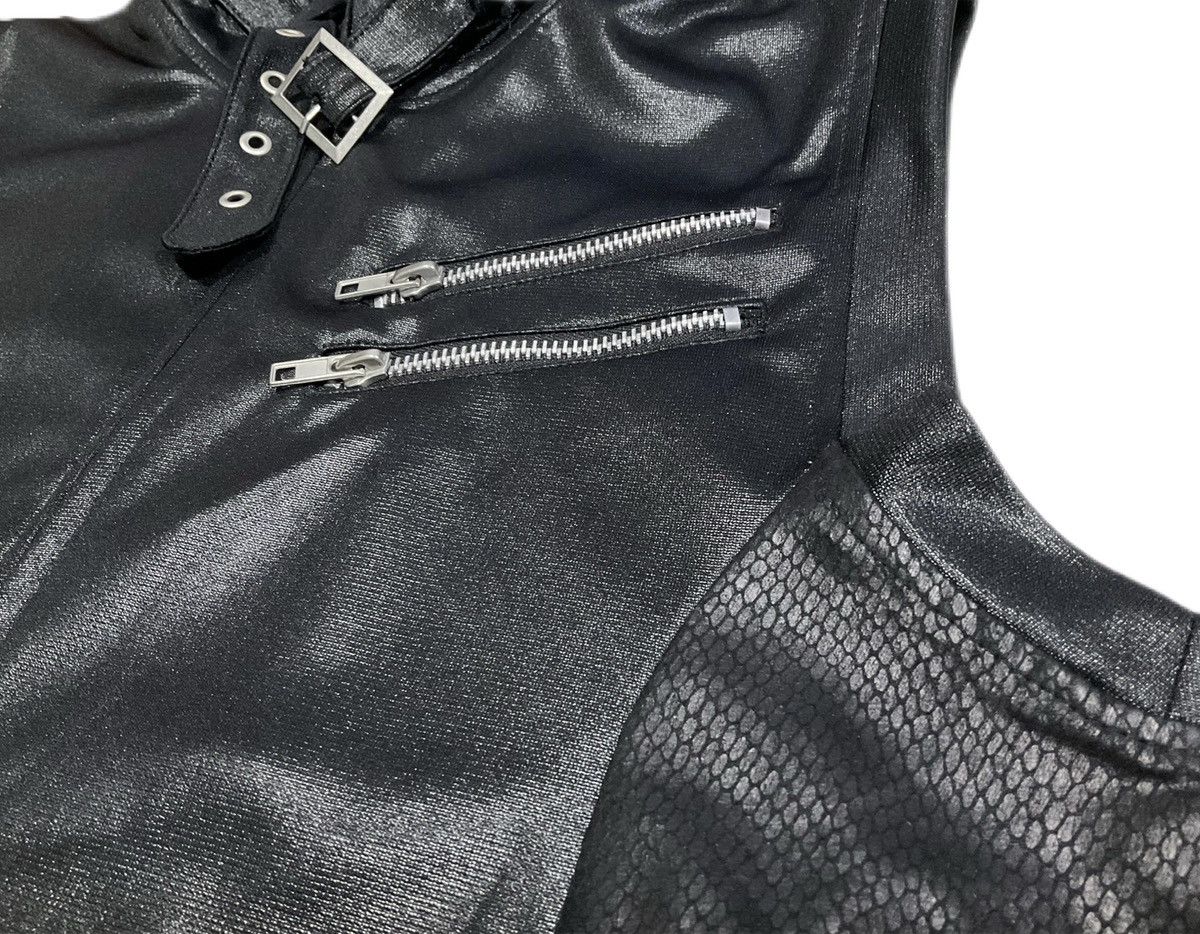 Hysteric Glamour × Japanese Brand × Seditionaries 🔥Sick Y2K Semantic Design Leather Vest Snakeskin Punk Poem Size US M / EU 48-50 / 2 - 7 Thumbnail