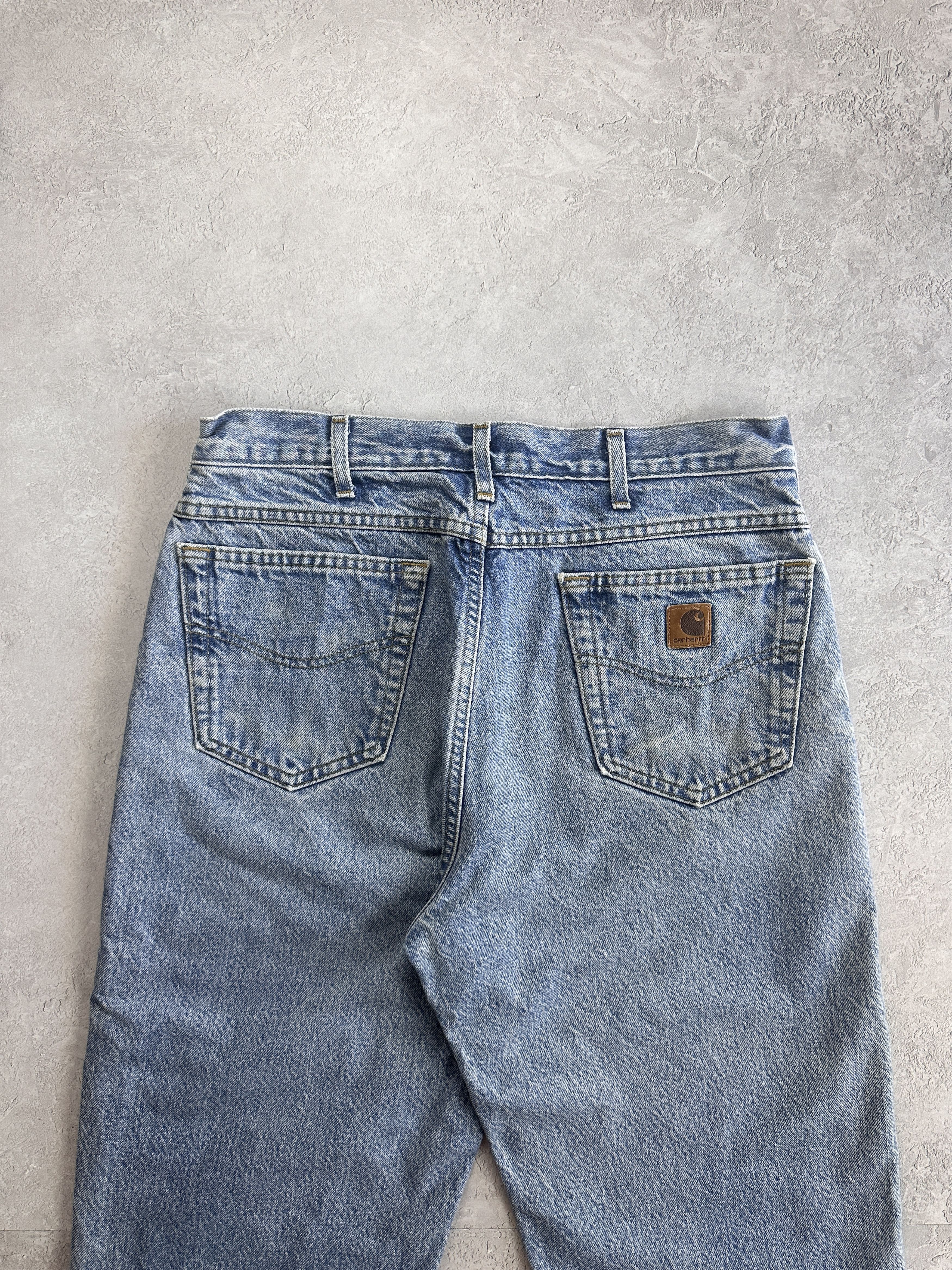 Carhartt × Vintage Vintage Carhartt Workwear Denim Flannel Lined Pant Size US 34 / EU 50 - 4 Thumbnail