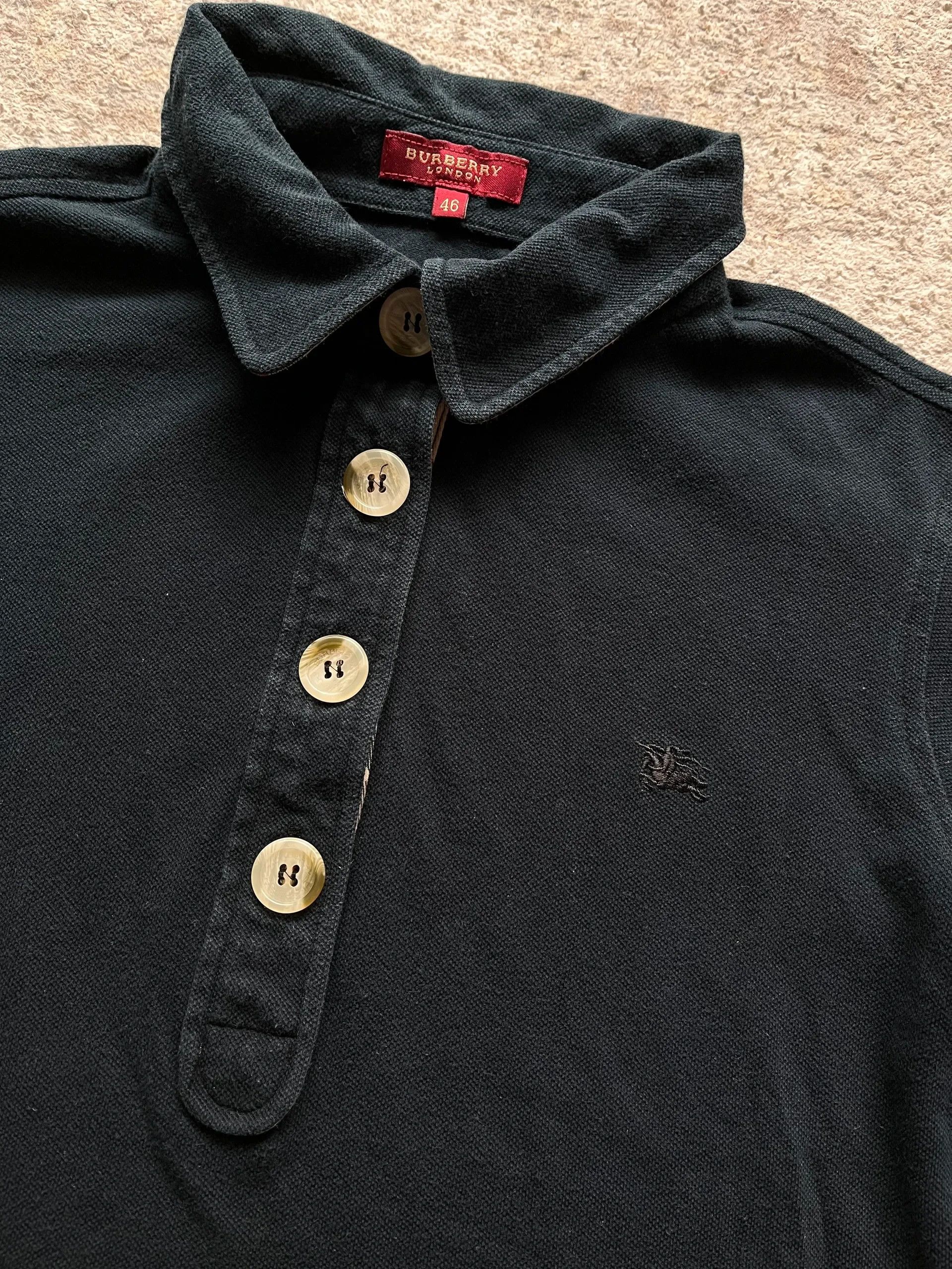 Burberry Burberry Woman Sz 46 / XL Clomby Rugby Shirt Polo Size XL / US 12-14 / IT 48-50 - 2 Thumbnail