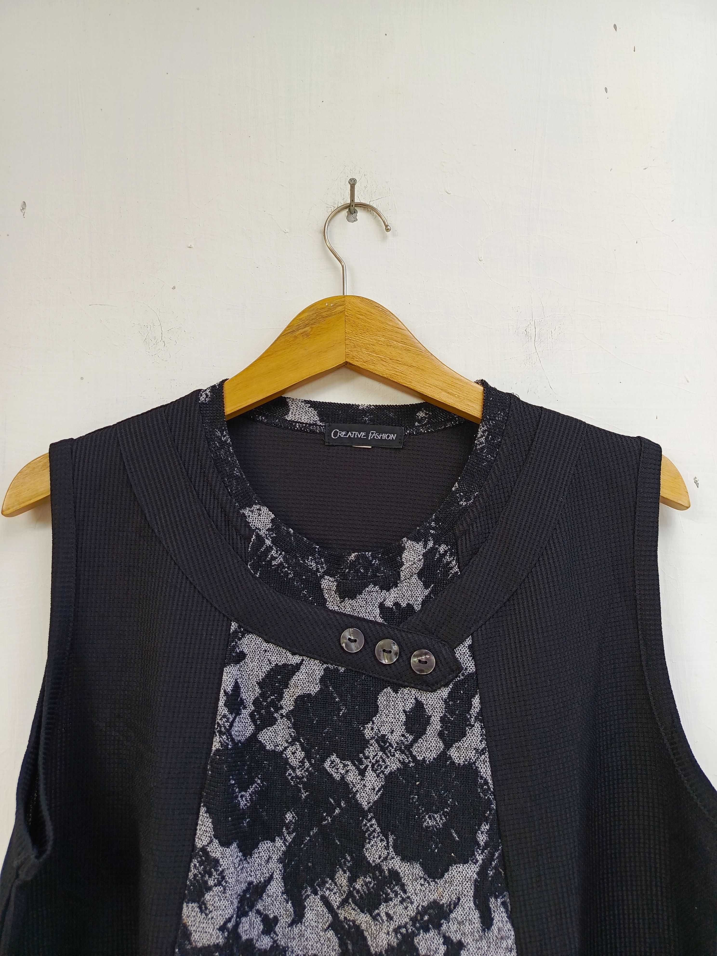 Japanese Brand Creative fashion black blouse Size M / US 6-8 / IT 42-44 - 2 Thumbnail