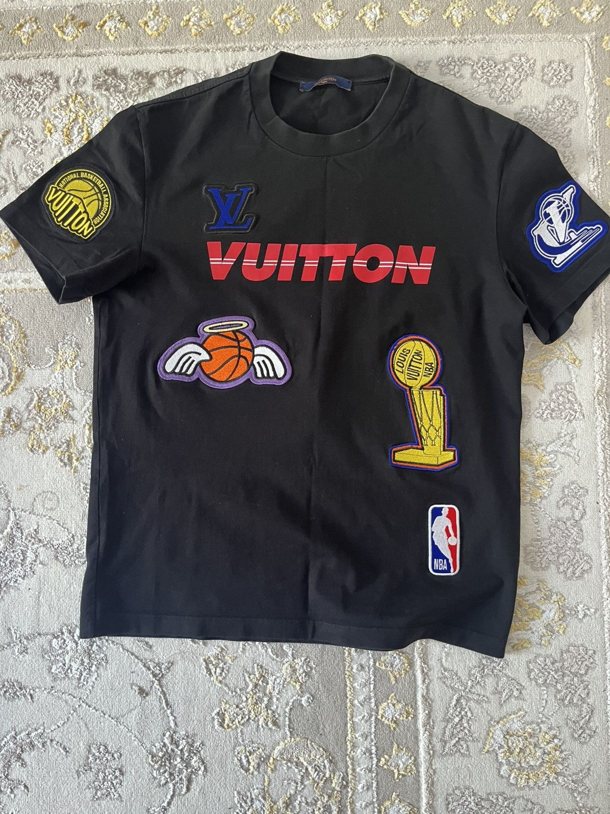 Louis Vuitton × NBA Louis Vuitton x NBA multi color T-shirt Size US M / EU 48-50 / 2 - 2 Thumbnail