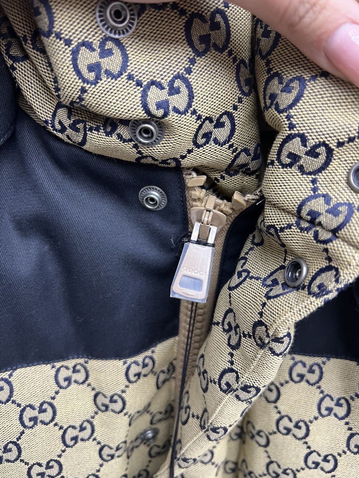 Gucci Gucci GG Canvas Puffer Jacket Size US XL / EU 56 / 4 - 13 Thumbnail