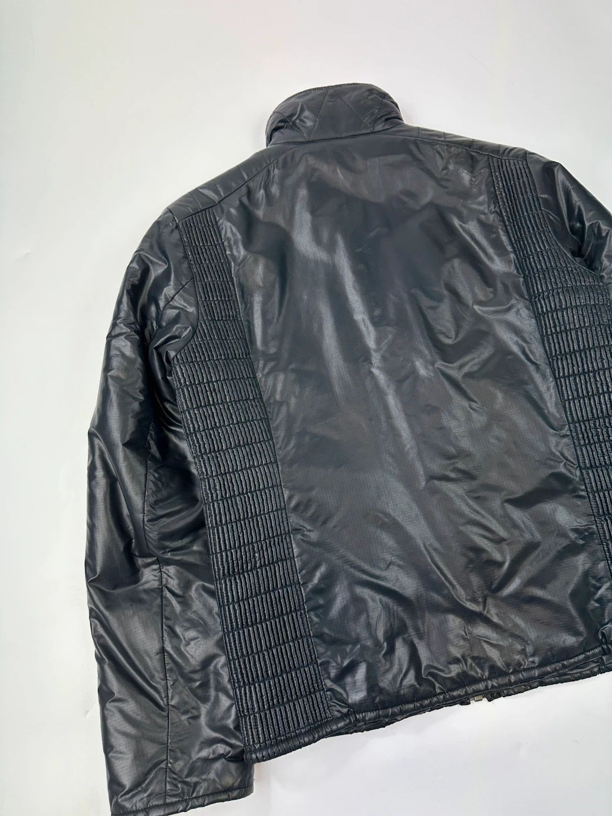 Prada Prada Sport FW2008 Black Crinkle Nylon Padded Jacket Size US M / EU 48-50 / 2 - 7 Thumbnail