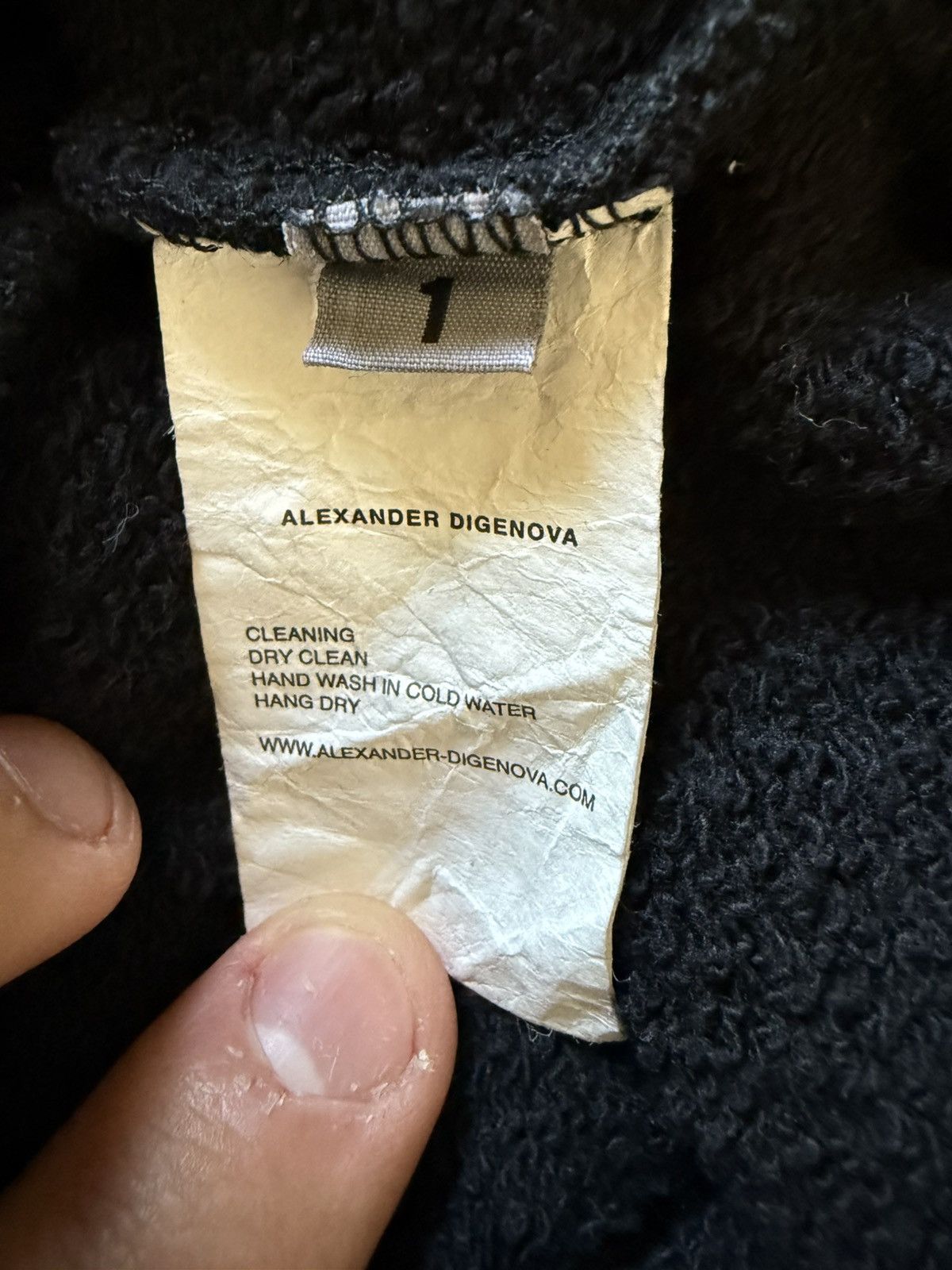 ALEXANDER DIGENOVA Alexander Digenova Hoodie Size US XL / EU 56 / 4 - 4 Thumbnail