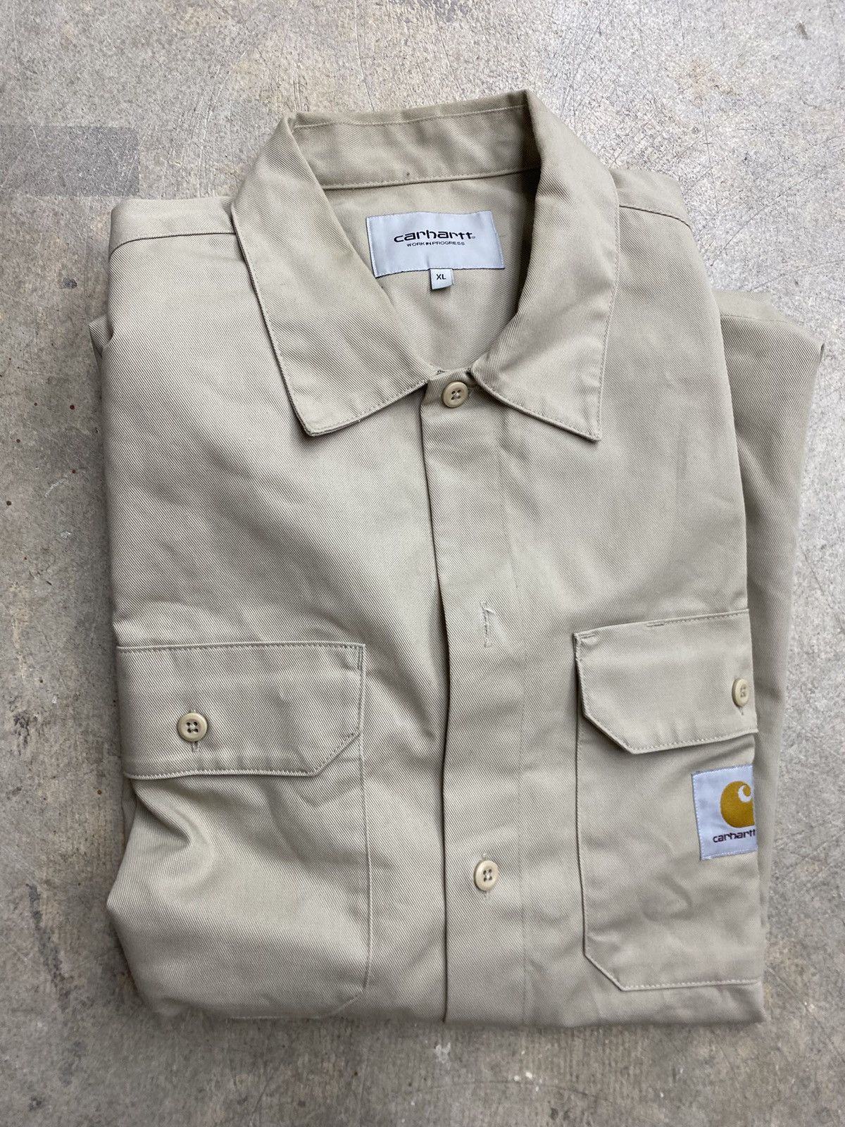 Carhartt Carhartt Work Button Up Shirt Size US XL / EU 56 / 4 - 1 Thumbnail