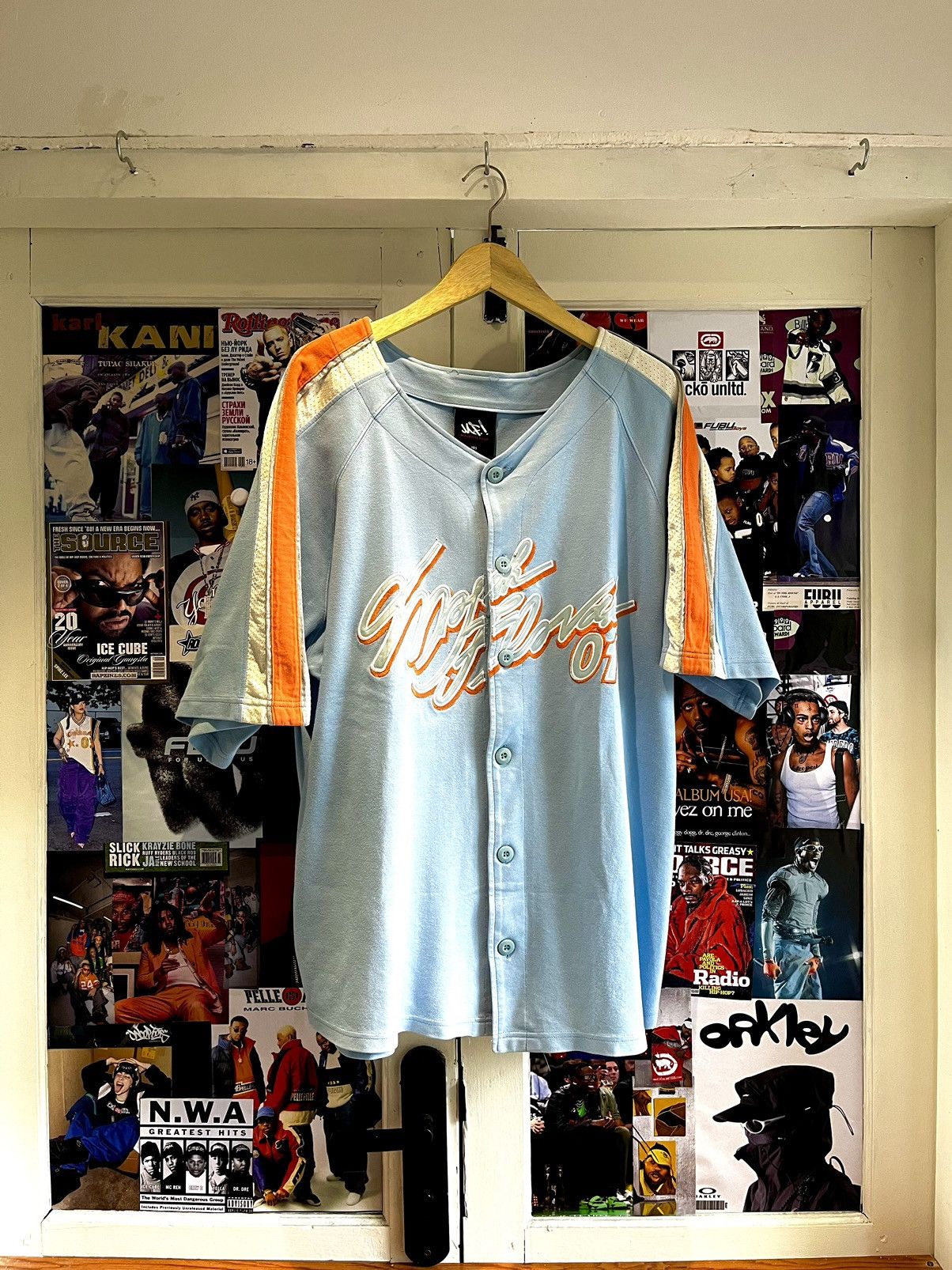 Vintage HIPHOP Y2K JERSEY MAJAH FLAVAH 01 Size US XXL / EU 58 / 5 - 1 Thumbnail