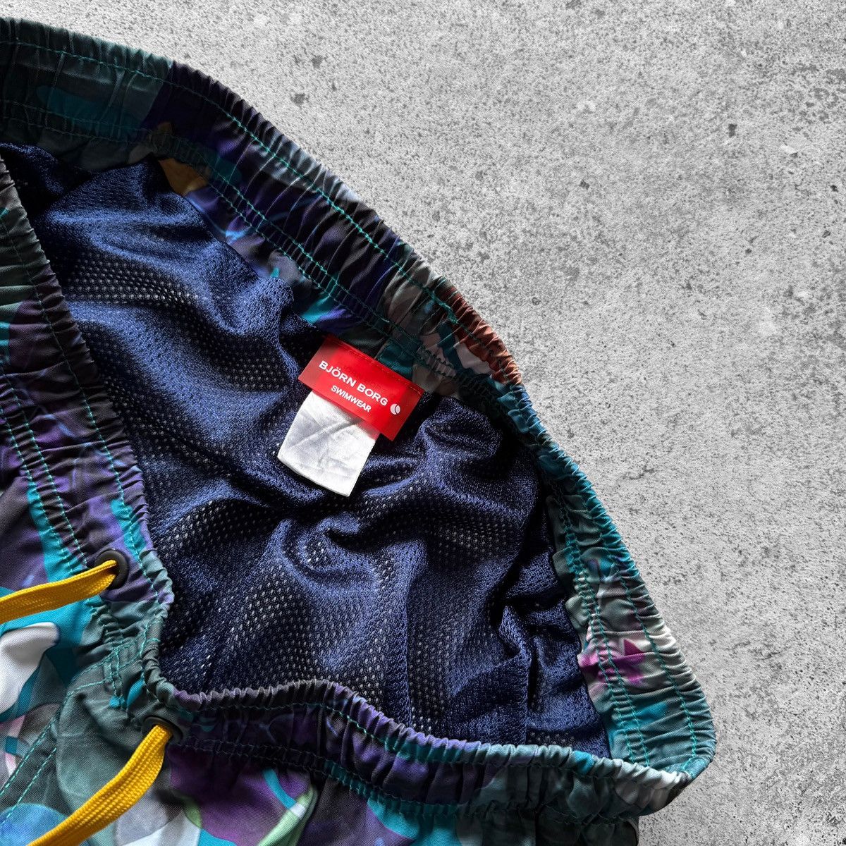 Bjorn Borg Bjorn Borg Mens Floral Abstract Print Swim Shorts Trunks Size US 34 / EU 50 - 7 Thumbnail