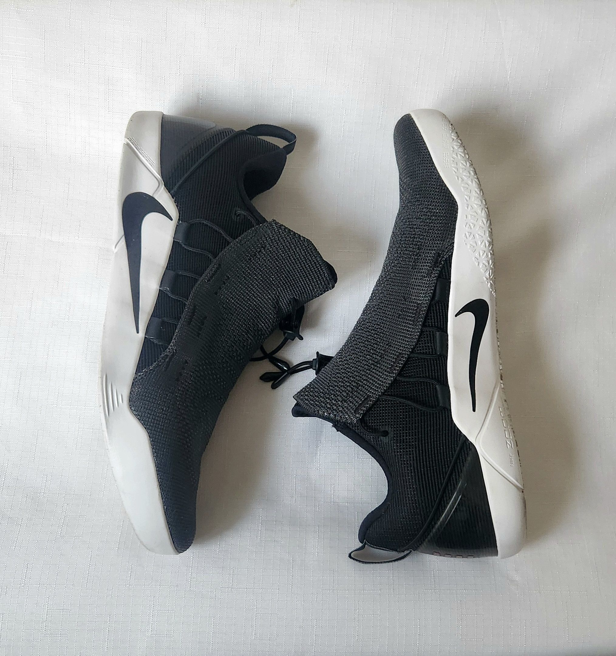 Nike Kobe AD NXT Black White Basketball 882049-007 Size 12