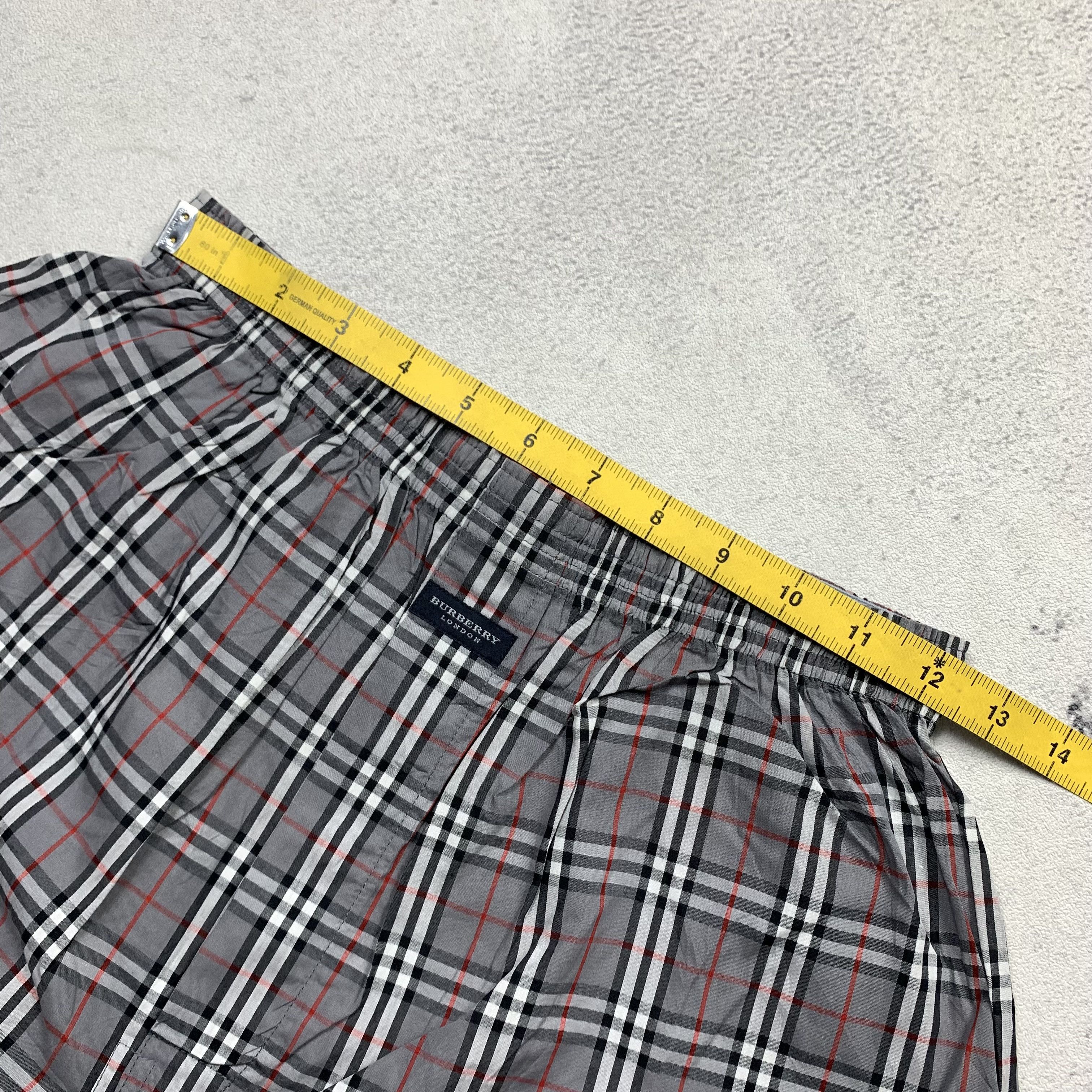 Burberry Vintage Burberry Nova Check Boxer Short Pants Underwear Size US 32 / EU 48 - 6 Thumbnail
