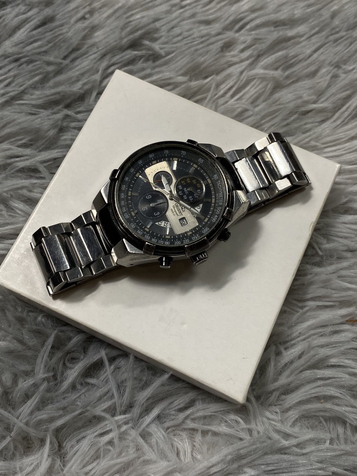Orient × Vintage Orient Chronograph 100M Classic Style Japanese Brand Size ONE SIZE - 14 Thumbnail