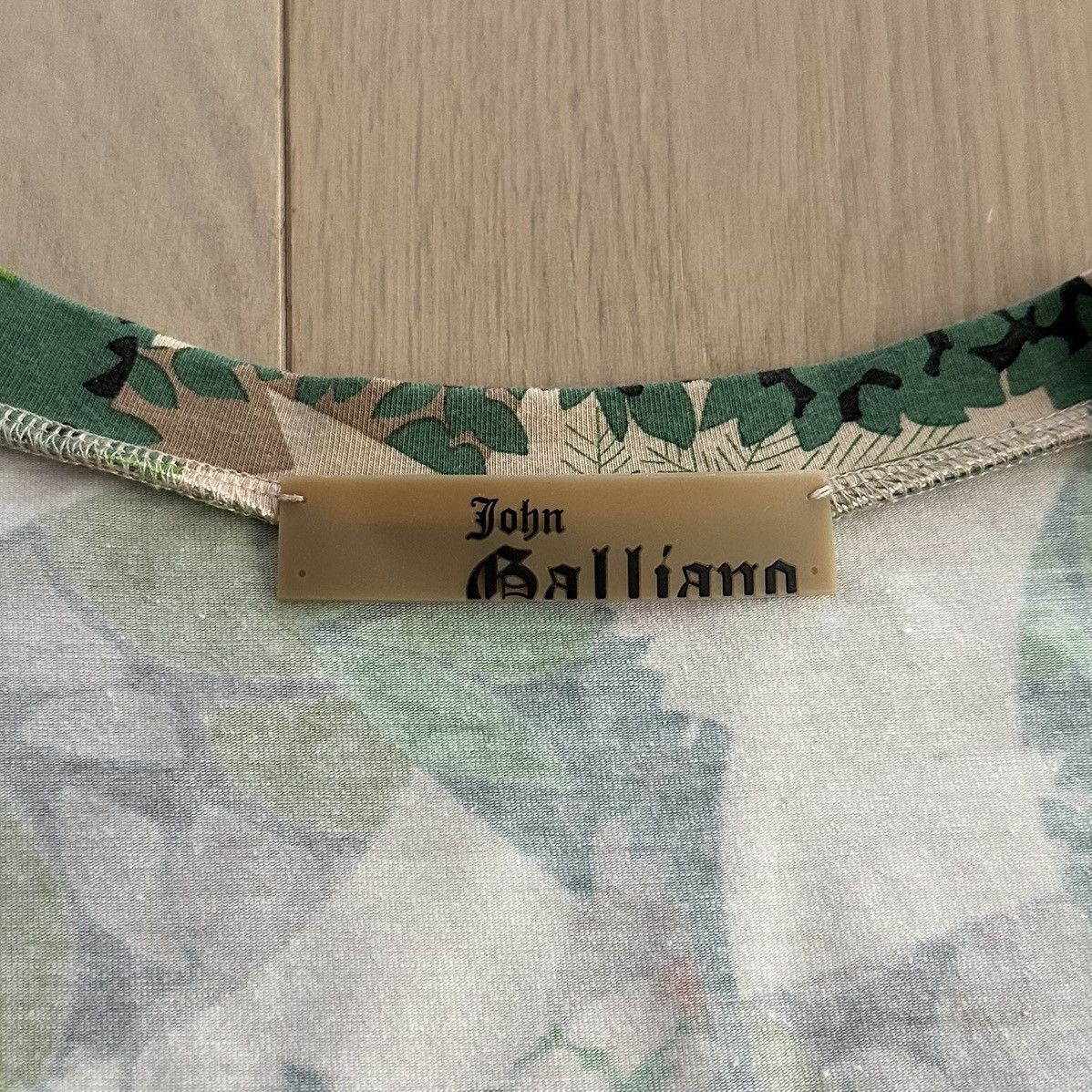 John Galliano AW2005 Floral Camo Mix T-Shirt Size M / US 6-8 / IT 42-44 - 6 Thumbnail