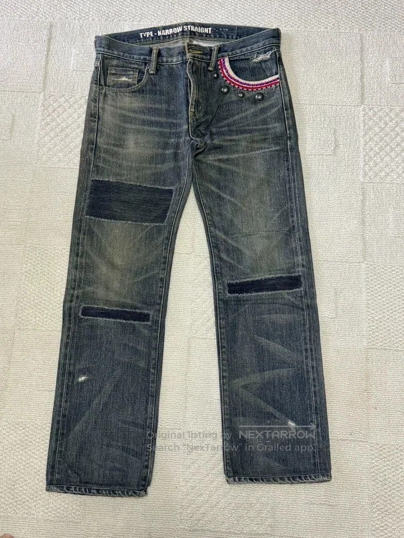 Neighborhood Neighborhood Poison Vintage Denim Pants. Size US 32 / EU 48 - 2 Thumbnail