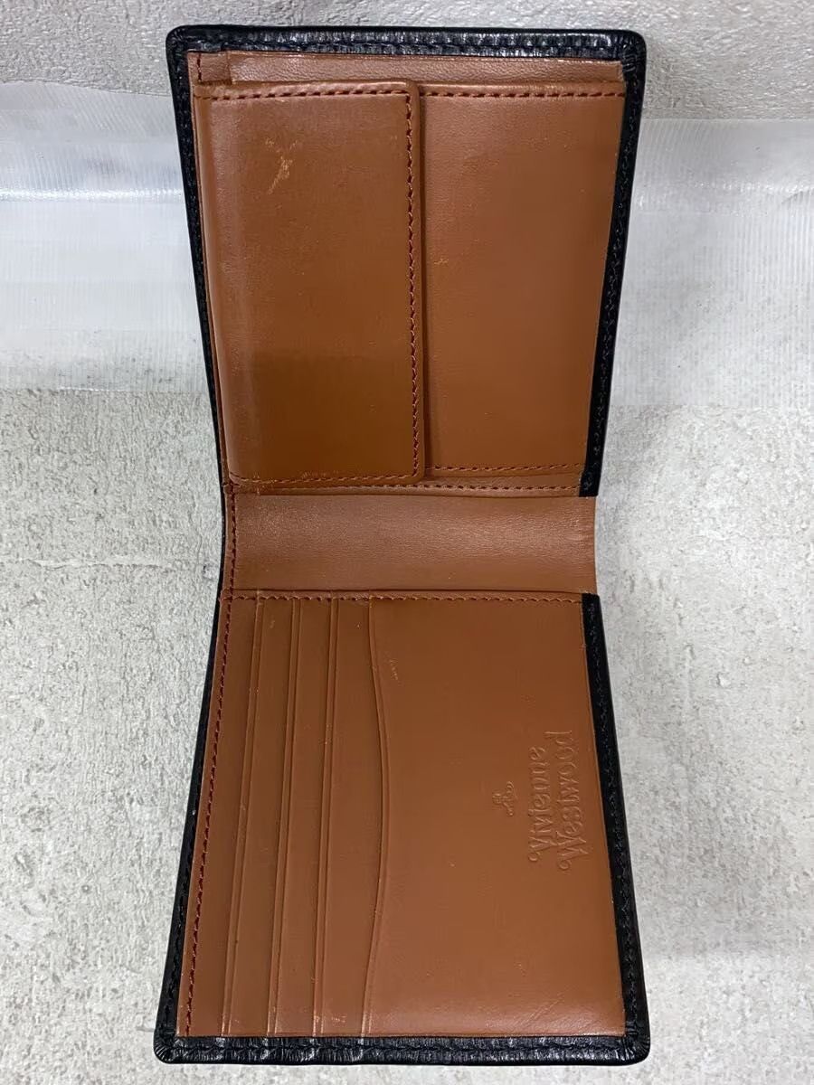 Vivienne Westwood Contrast Stitch Orb Leather Wallet Size ONE SIZE - 3 Thumbnail