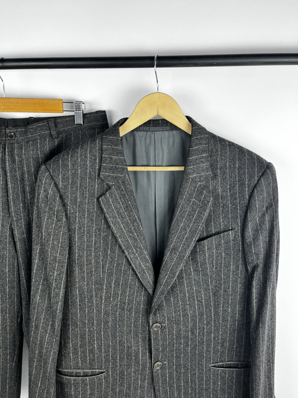 Giorgio Armani Armani wool suit vintage archive Size 54R - 4 Thumbnail