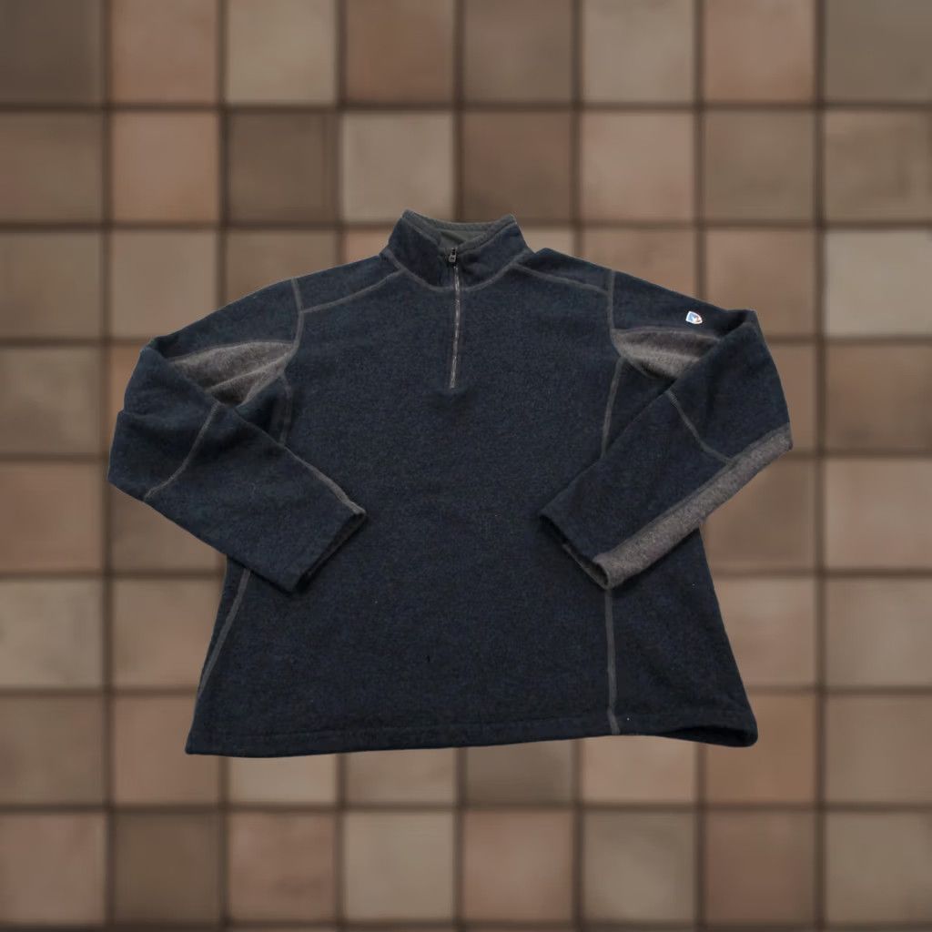 Layer 8 Kuhl Jacket Mens M Blue Acrylic Active Lightweight Hiking Camping Base Layer Jacket Size M / US 6-8 / IT 42-44 - 1 Thumbnail