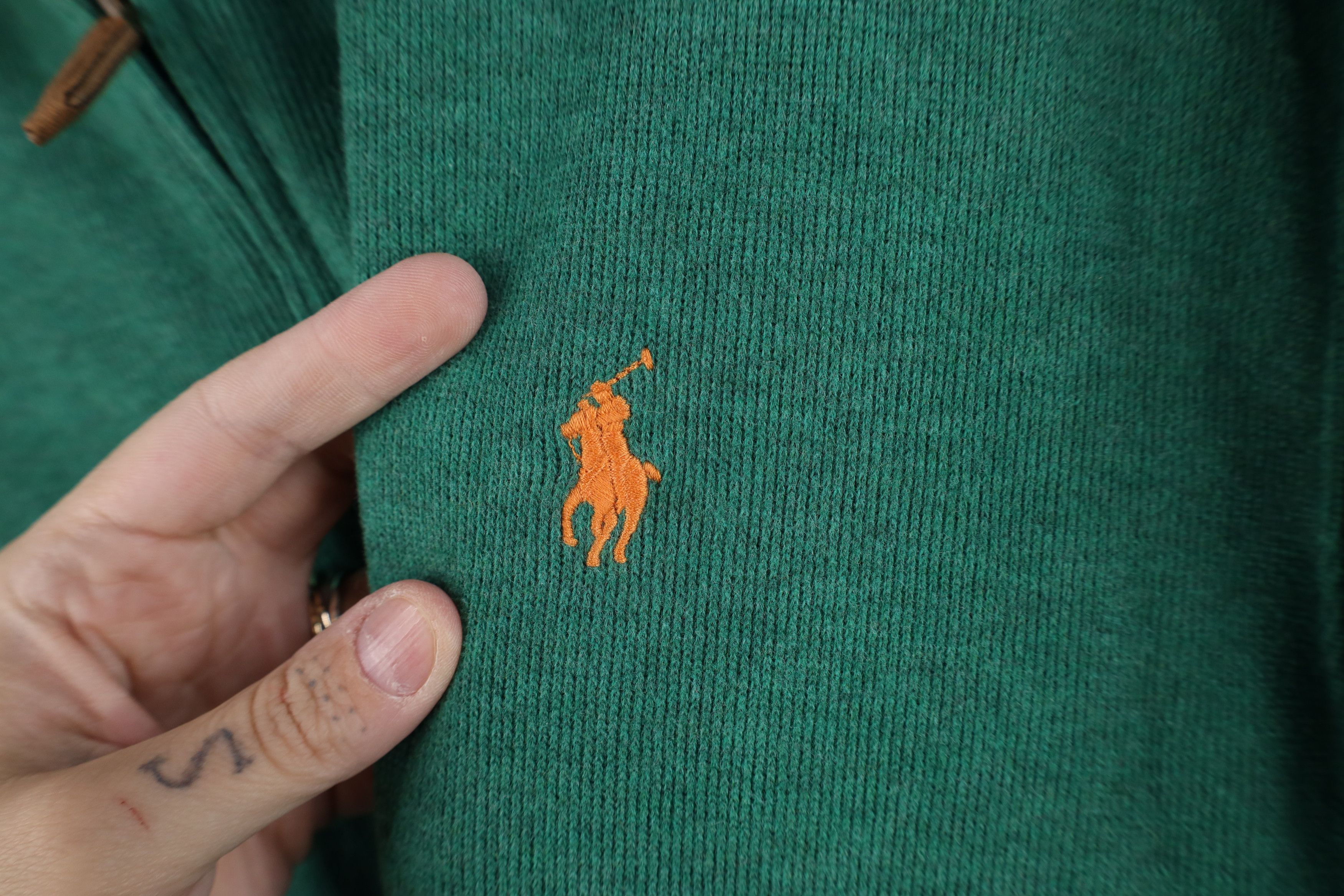 Ralph Lauren Vintage Ralph Lauren Ribbed Knit Half Zip Pullover Sweater Size US XL / EU 56 / 4 - 4 Thumbnail
