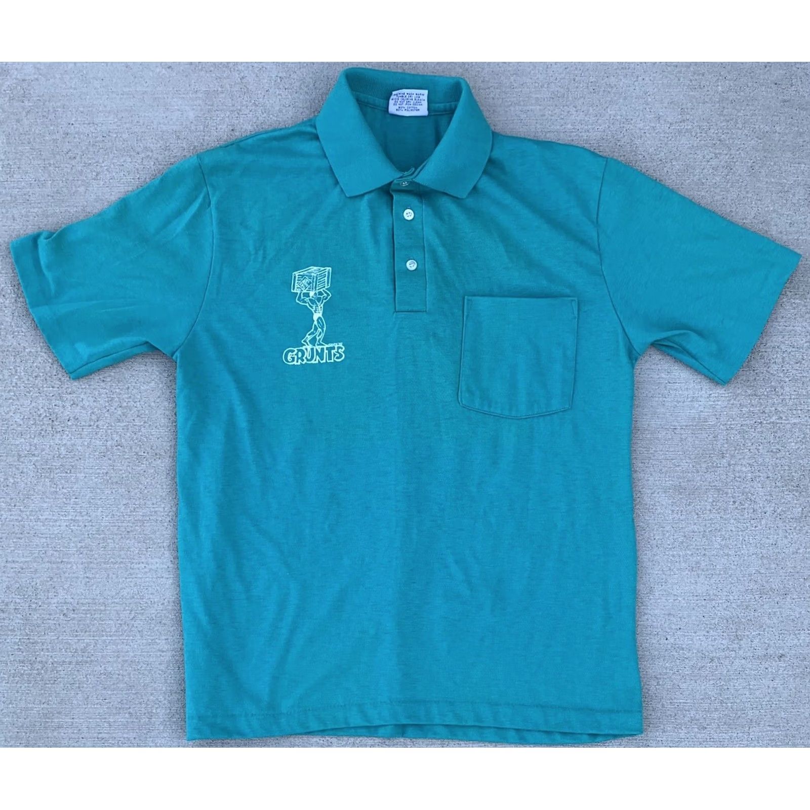 Vintage VINTAGE Grunt’s Sacramento 1989 Dixieland Jubilee pocket polo shirt M Size US M / EU 48-50 / 2 - 5 Thumbnail