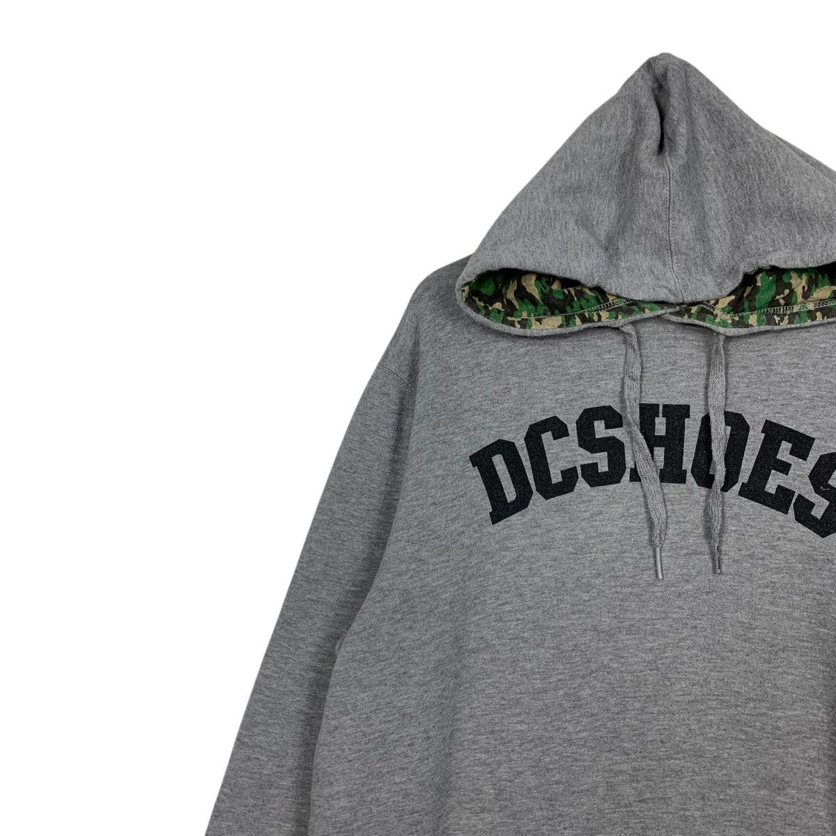 DC DC SHOES Big Logo Pullover Hoodie Sweatshirt #2663-C119 Size US L / EU 52-54 / 3 - 6 Thumbnail