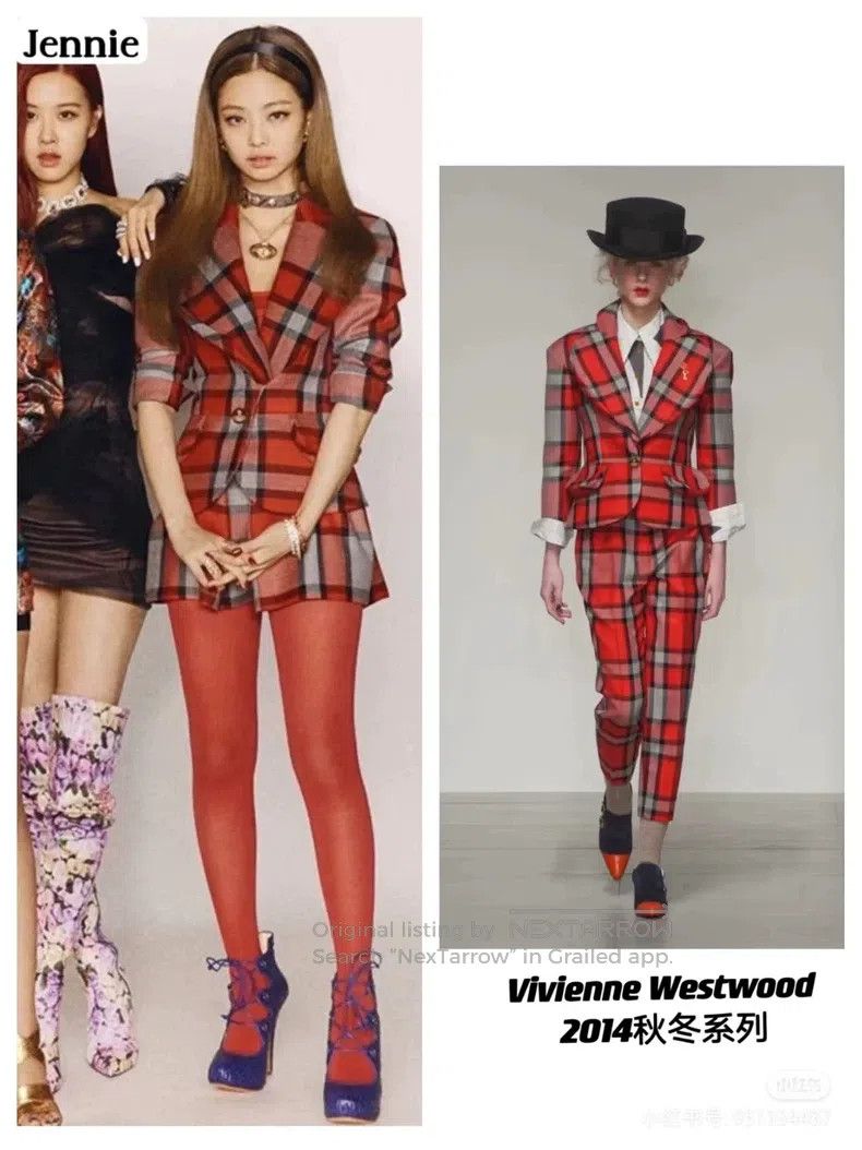 Vivienne Westwood Vivienne Westwood British Red Plaid Woolen Half Skirt Jenn Size 27" / US 4 / IT 40 - 3 Thumbnail