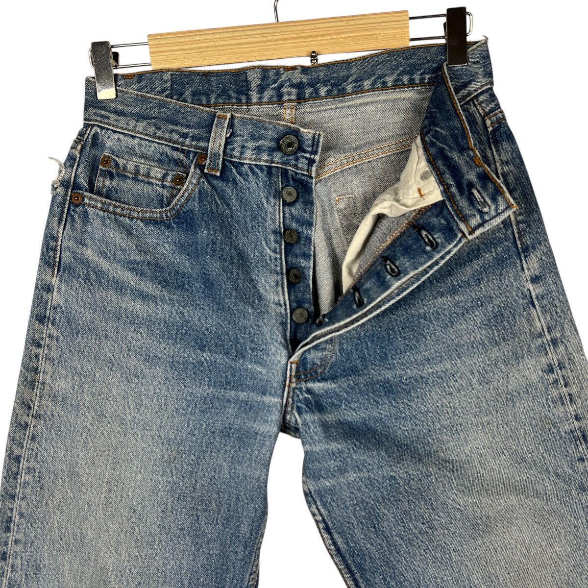 Levi's 🔥 80s Vintage Levis 501 Denim Jeans Made In Usa - Size 29 Size US 29 - 9 Thumbnail