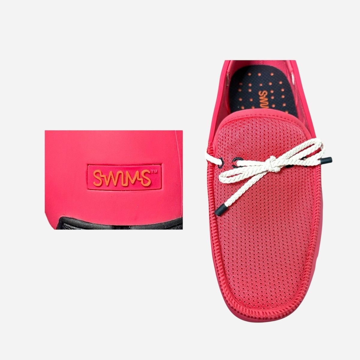 Swims Swims Unisex Wide Fit Red Rubber Loafers Women’s sz 9 Size US 9 / IT 39 - 15 Thumbnail