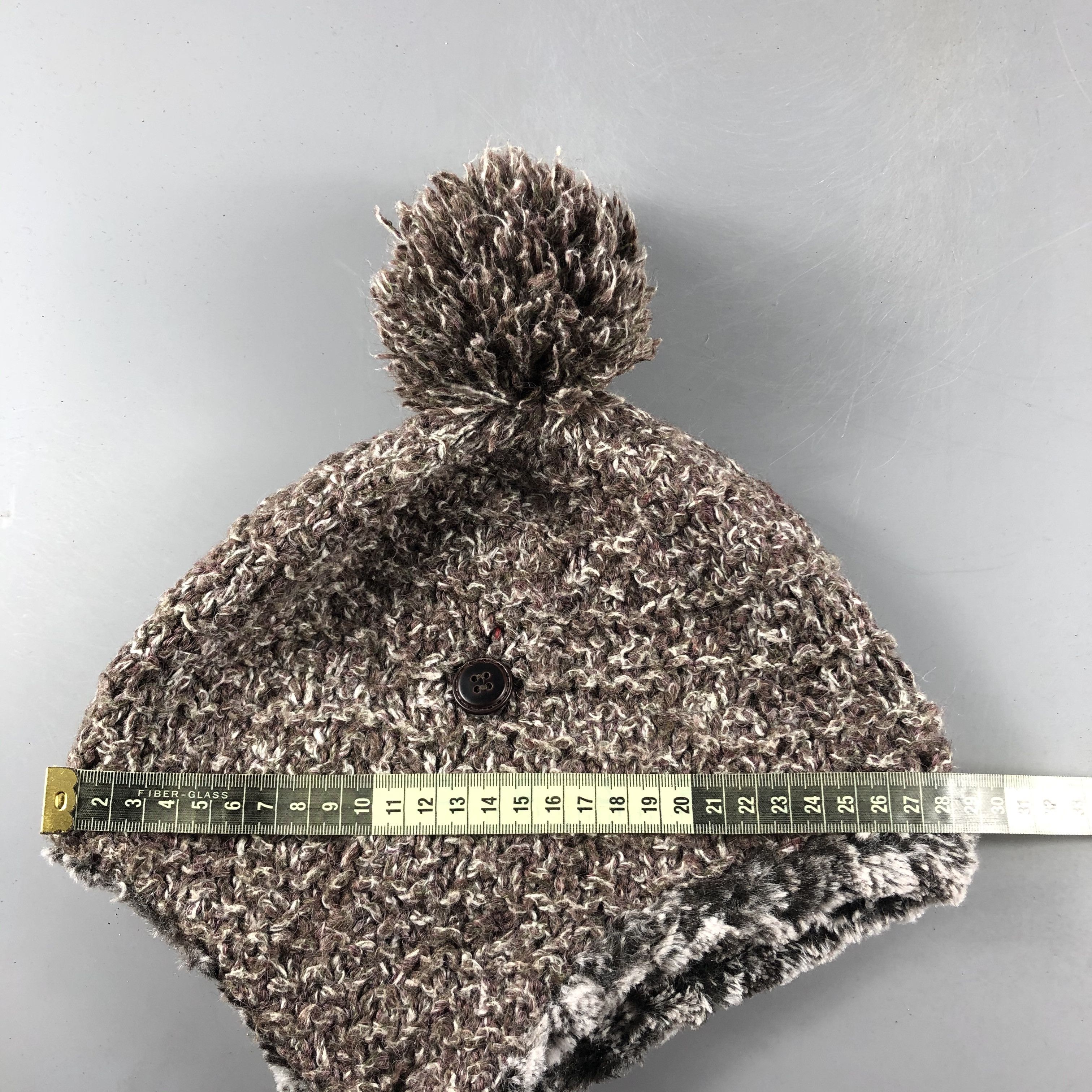 Japanese Brand × Vintage Unknown Ear Flap Hat Beanie Snow Hat Snow Cap -D094 Size ONE SIZE - 3 Thumbnail