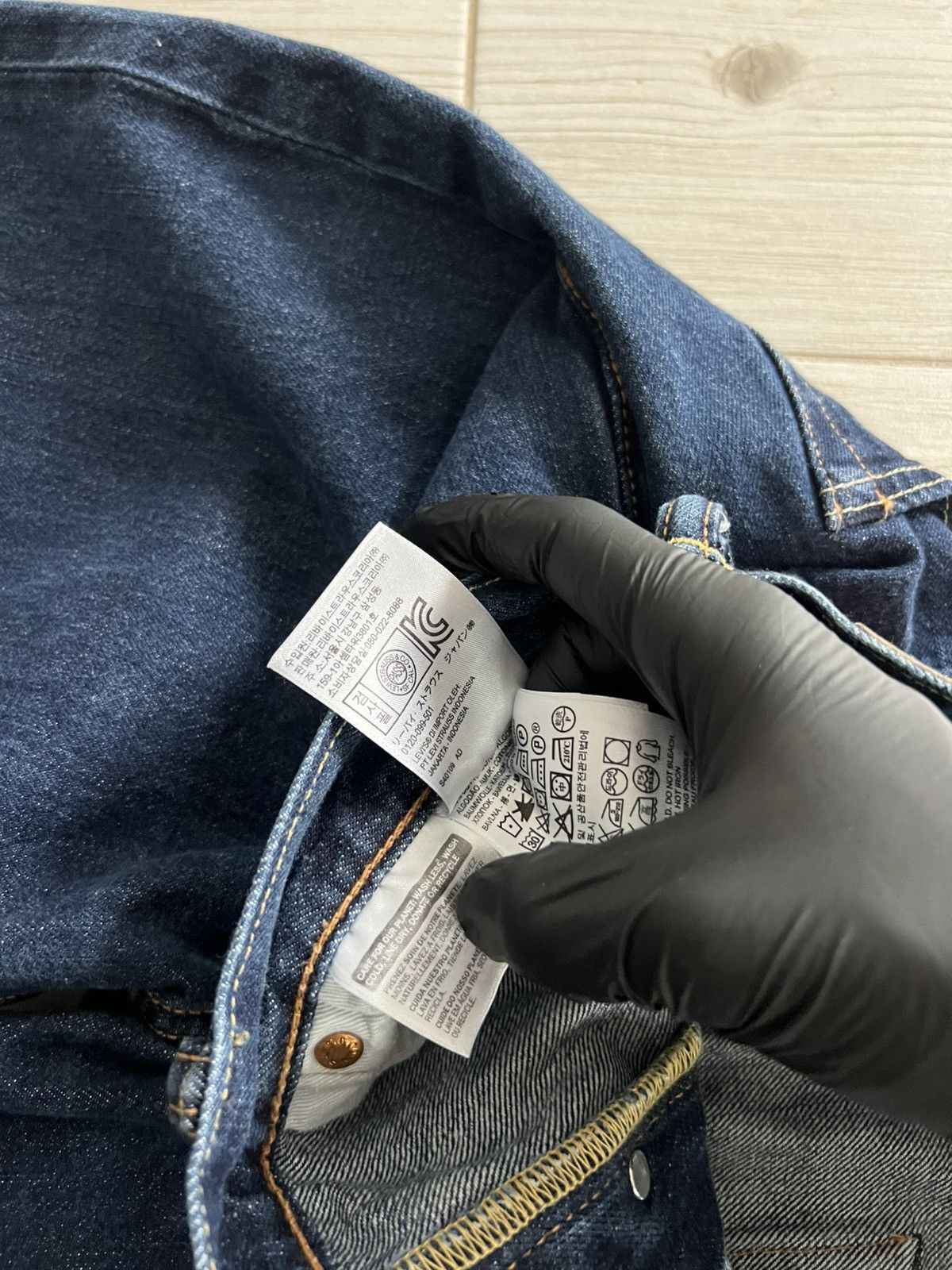 Levi's Vintage Levi's 501 Distressed Jeans 32x32 Size US 32 / EU 48 - 19 Thumbnail