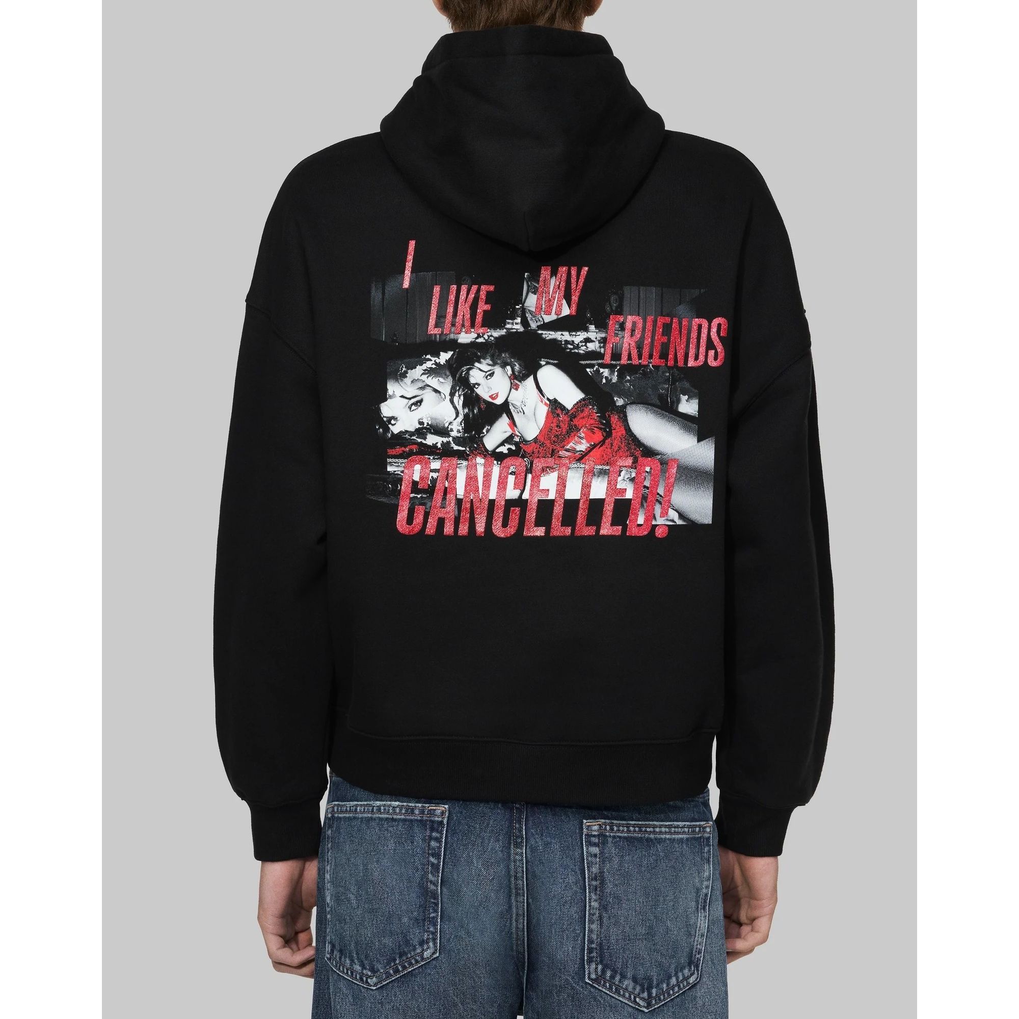 Band Tees NEW TAYLOR SWIFT I LIKE MY FRIENDS CANCELLED HOODIE MEDIUM Size M / US 6-8 / IT 42-44 - 1 Thumbnail