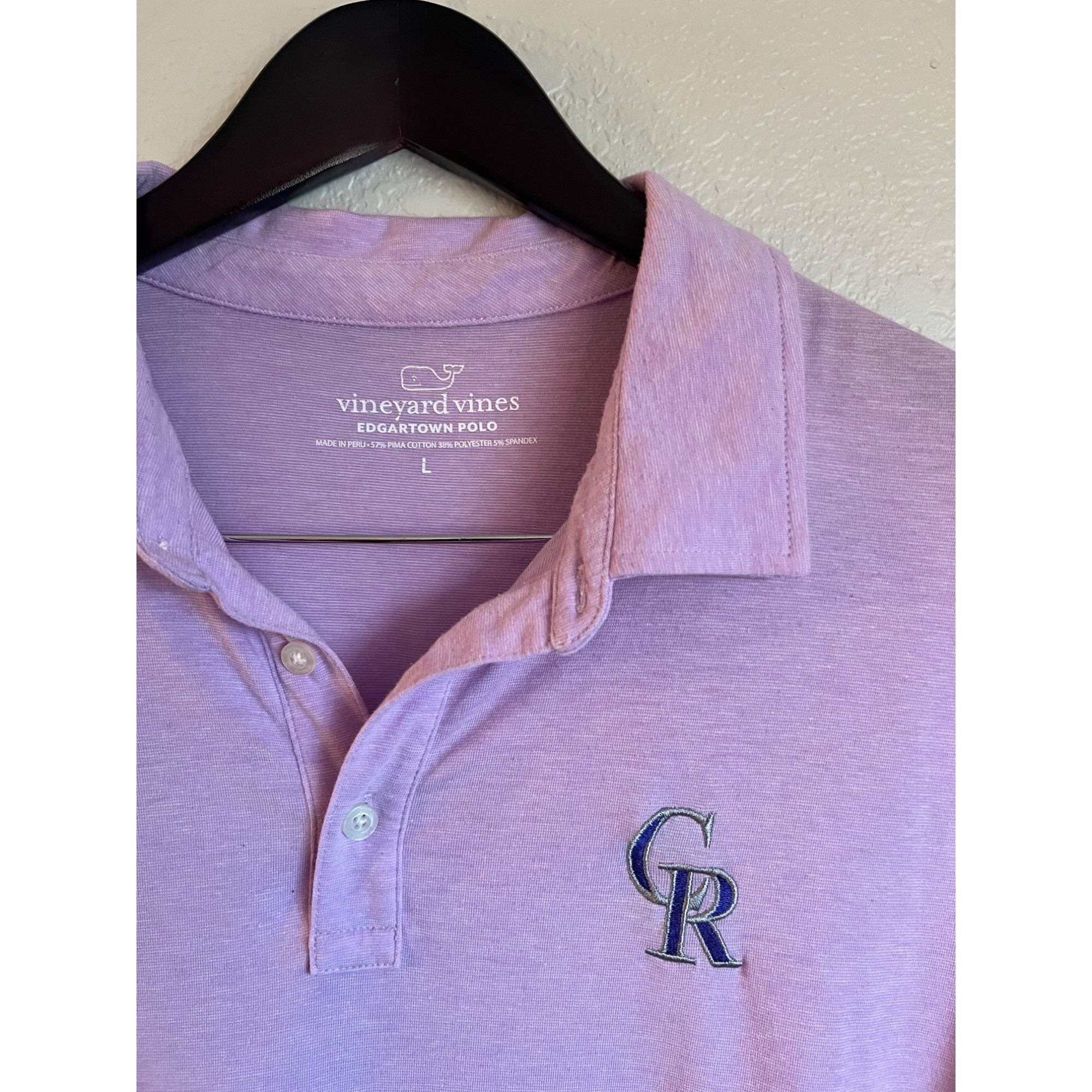 Vineyard Vines Vineyard Vines Colorado Rockies Polo Shirt - Size L Size US L / EU 52-54 / 3 - 2 Thumbnail