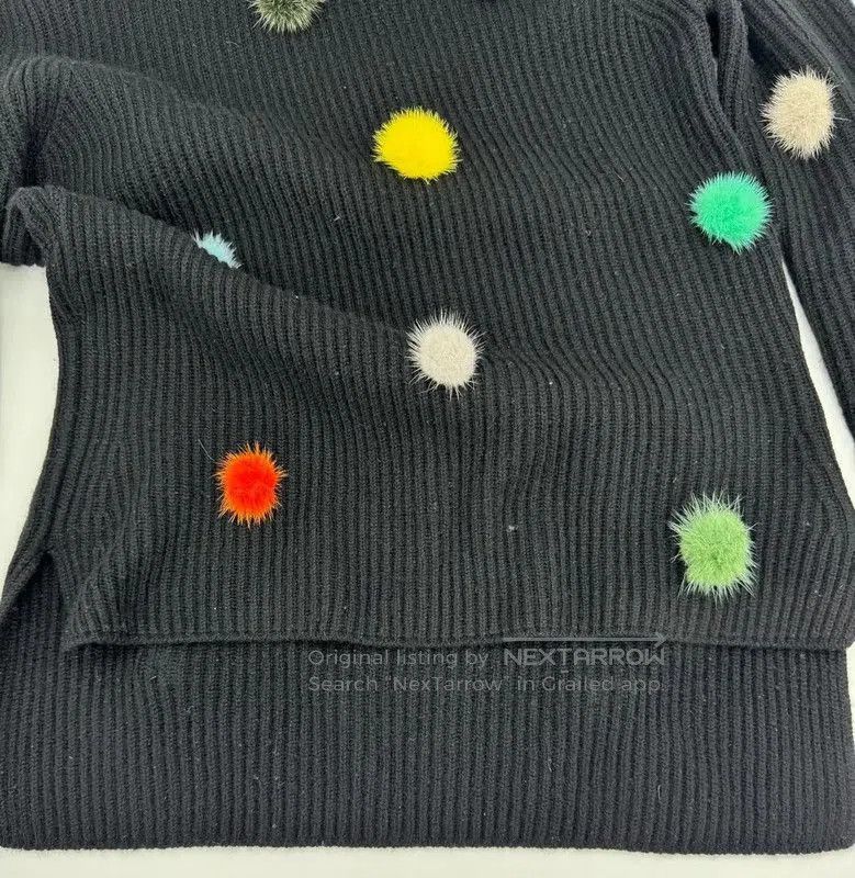 Fendi Fendi Black Cashmere High Neck Sweater . Size S / US 4 / IT 40 - 6 Thumbnail