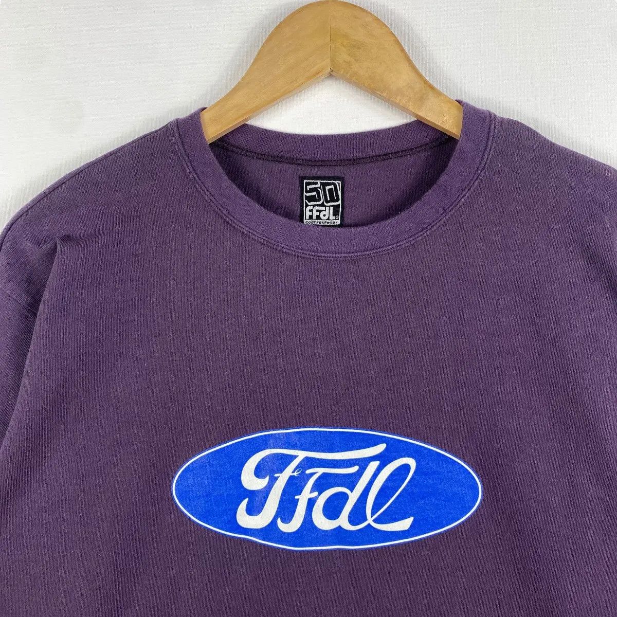 Japanese Brand FFDL Contrast Wear 3/4 Sleeve Ford Graphic Tee Shirt Medium Size US M / EU 48-50 / 2 - 2 Thumbnail