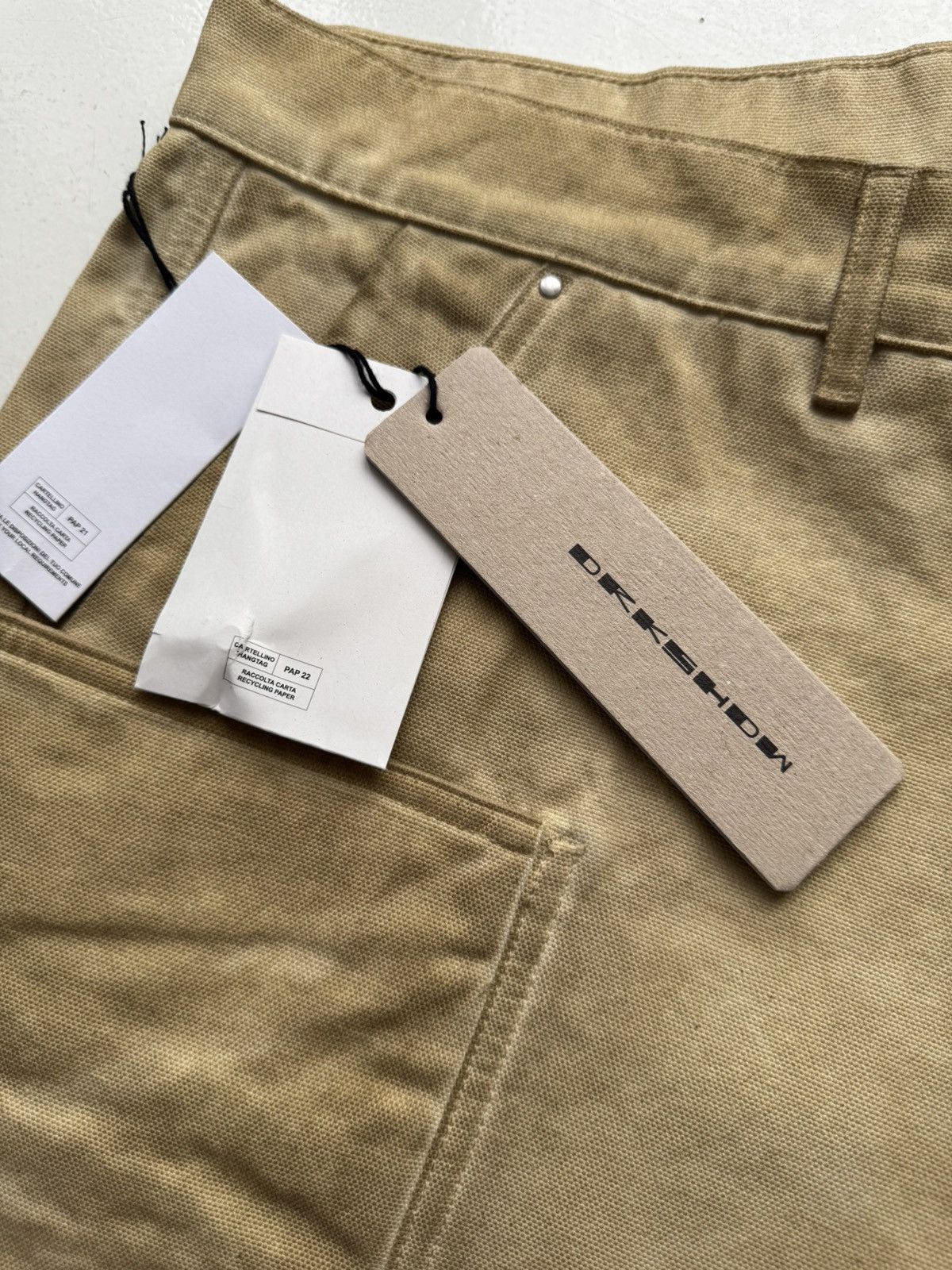 Rick Owens Rick Owens DRKSHDW Stefan Cargo Shorts Size US 36 / EU 52 - 4 Thumbnail
