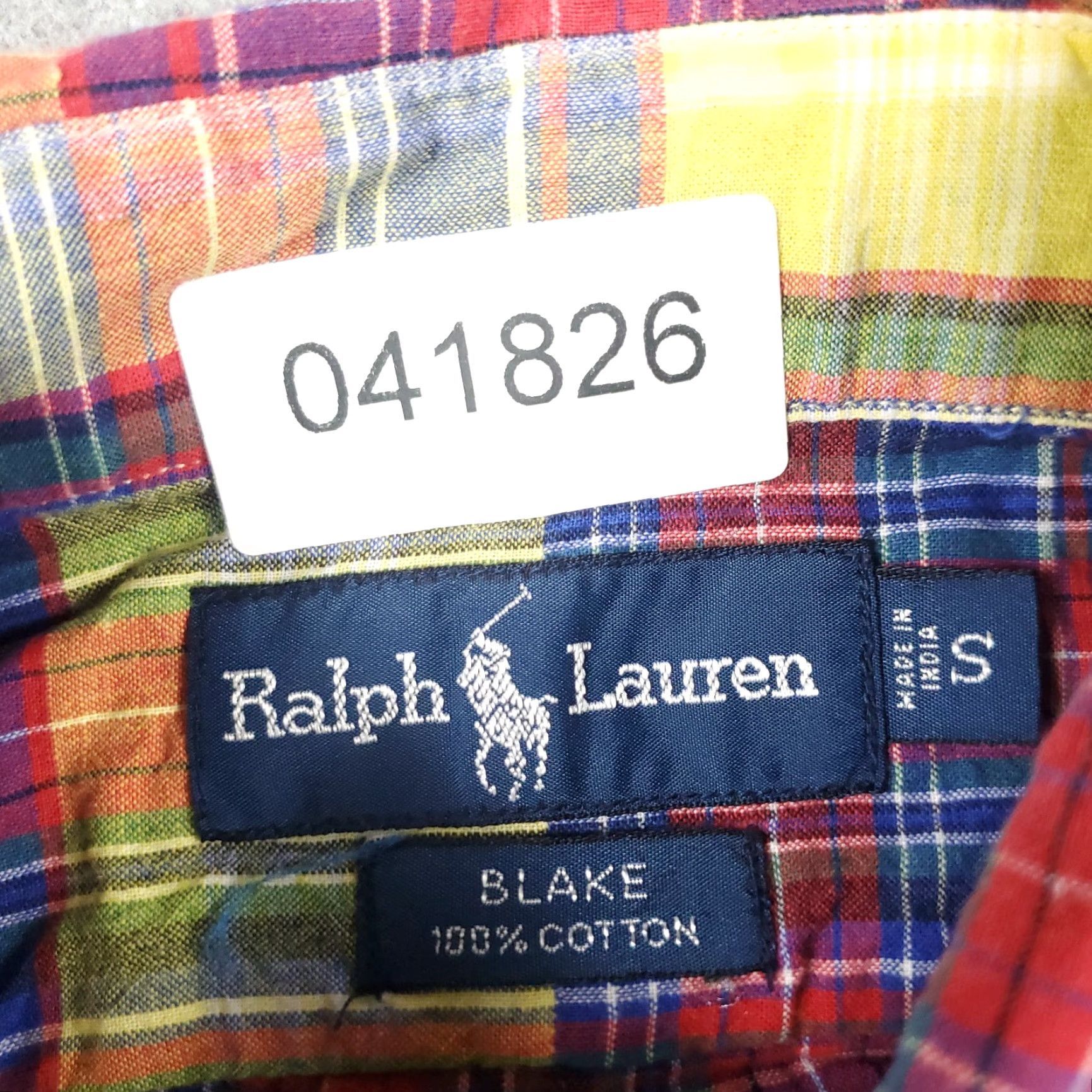 Ralph Lauren Ralph Lauren Shirt Mens Small Yellow Red Plaid Button-Up Short Sleeve Pony Logo Classic Collegiate Casual All Seasons S Mens Size US S / EU 44-46 / 1 - 7 Thumbnail