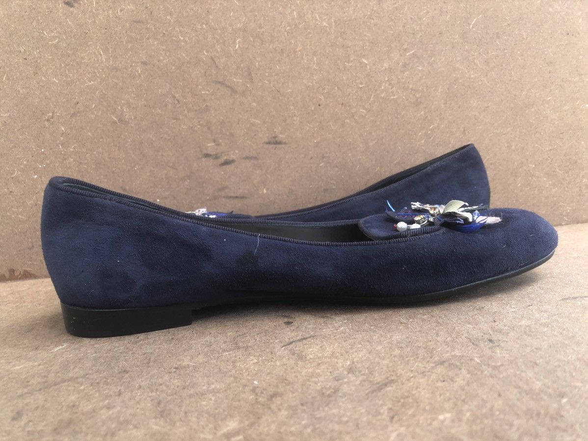 Christian Dior Monsieur Christian Dior Nevy Blue Women’s Flat Shoes Size 37 Size US 6.5 / IT 36.5 - 6 Thumbnail