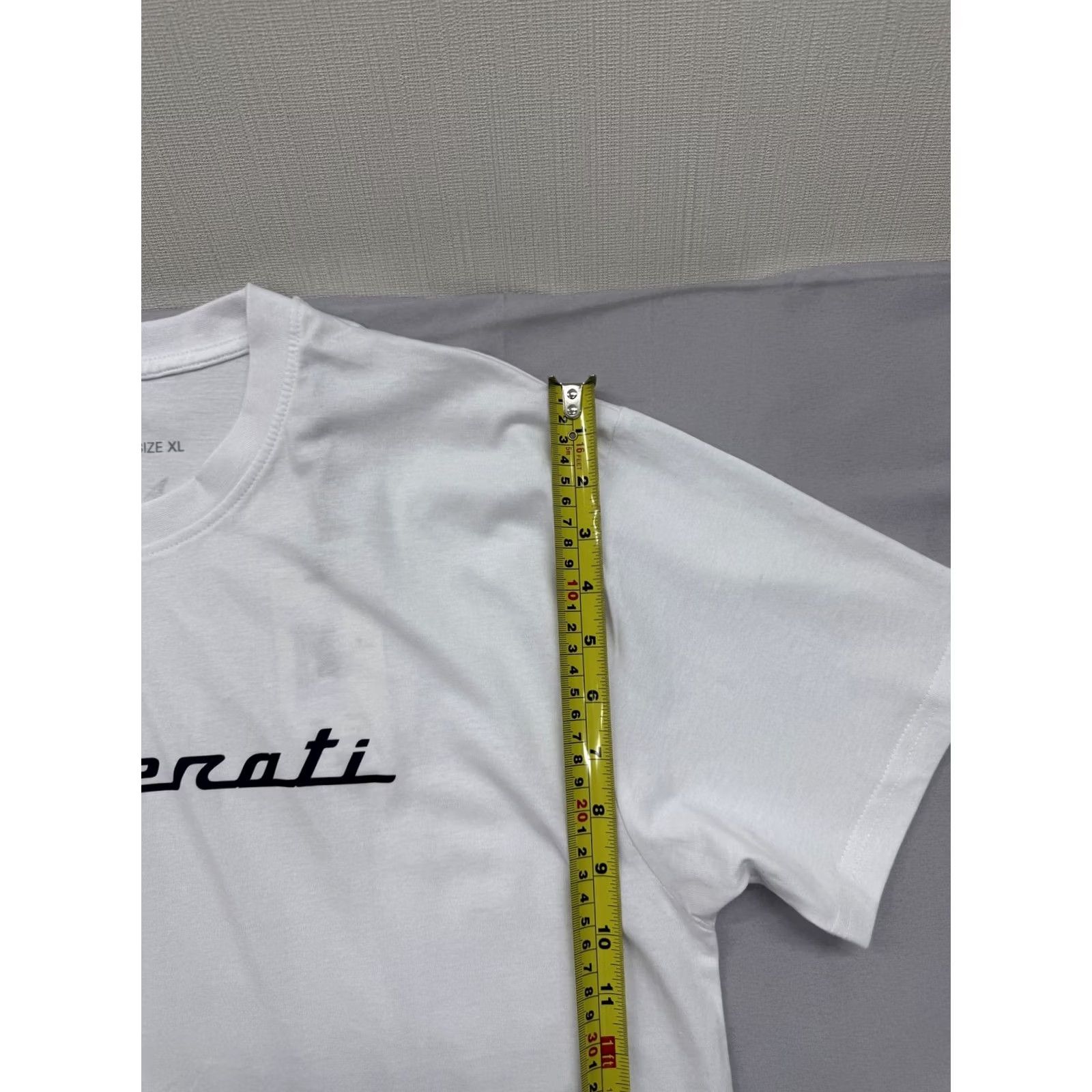 Maserati Maserati White Graphic T-Shirt XL Cotton Crew Neck Mens Size US XL / EU 56 / 4 - 6 Thumbnail