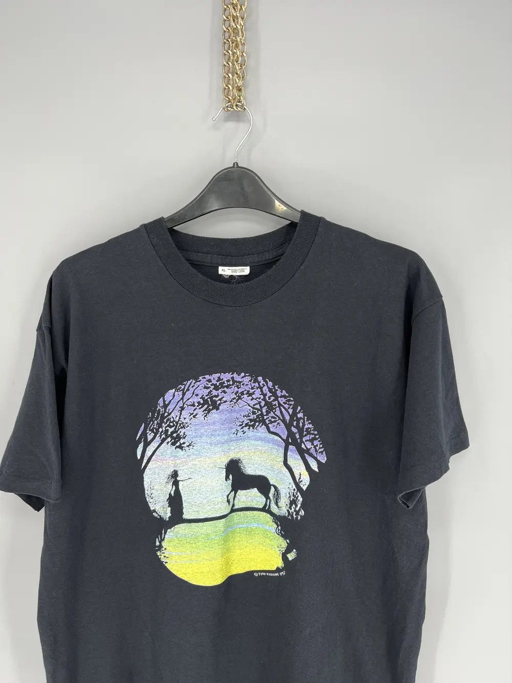 Vintage Very rare John Pickering vintage t-shirt 1992 Art Style Size US XL / EU 56 / 4 - 6 Thumbnail