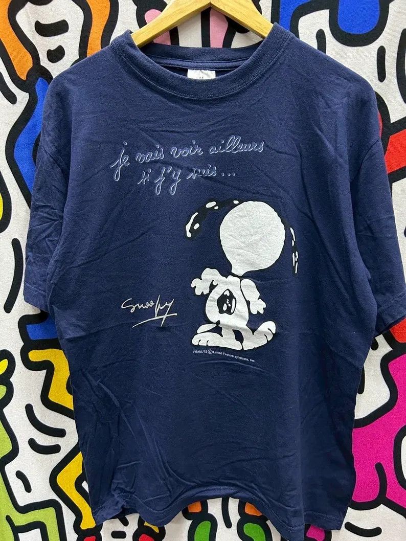 Vintage Vintage 2000s Snoopy tshirt size M Size US M / EU 48-50 / 2 - 2 Thumbnail