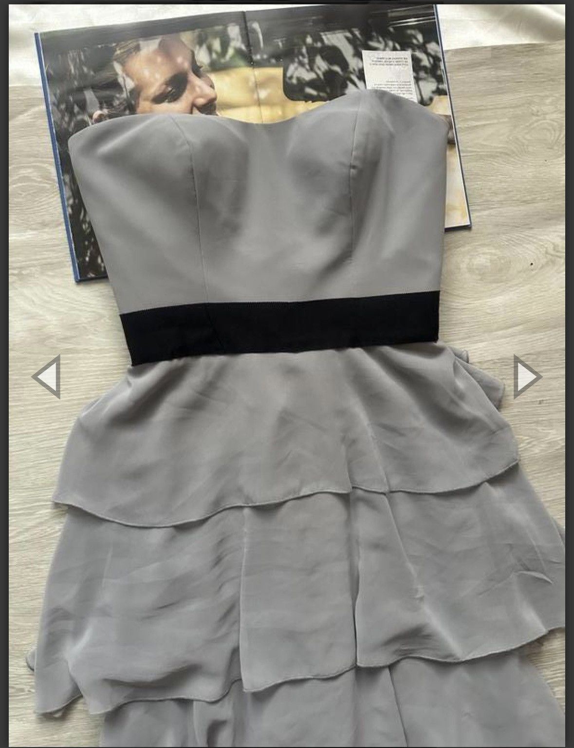 Badgley Mischka very beautiful dress with a train and cups Size XS / US 0-2 / IT 36-38 - 2 Thumbnail