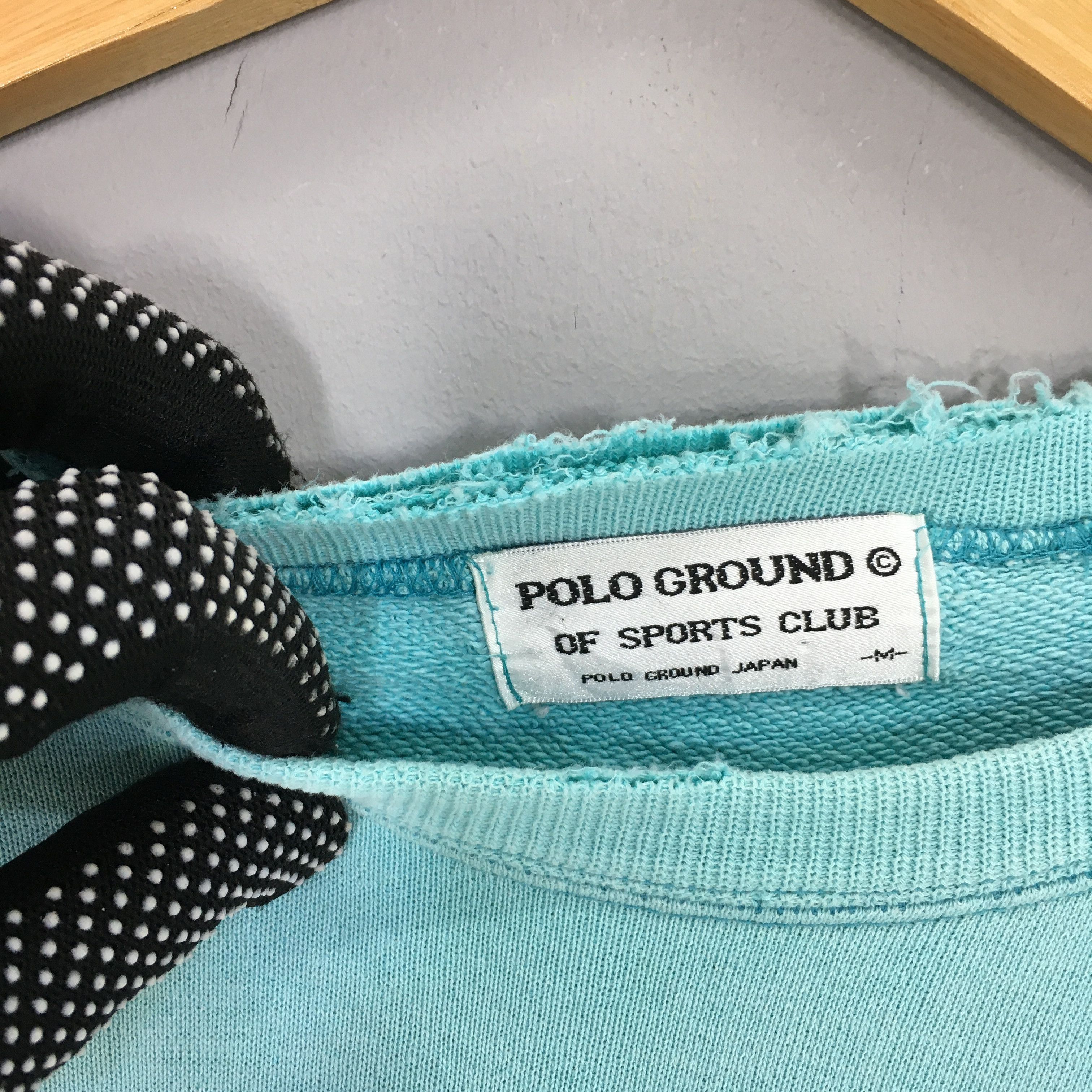 Japanese Brand × Vintage Vintage Distressed Polo Ground Bear Japan Sweatshirt Medium Size US M / EU 48-50 / 2 - 7 Thumbnail