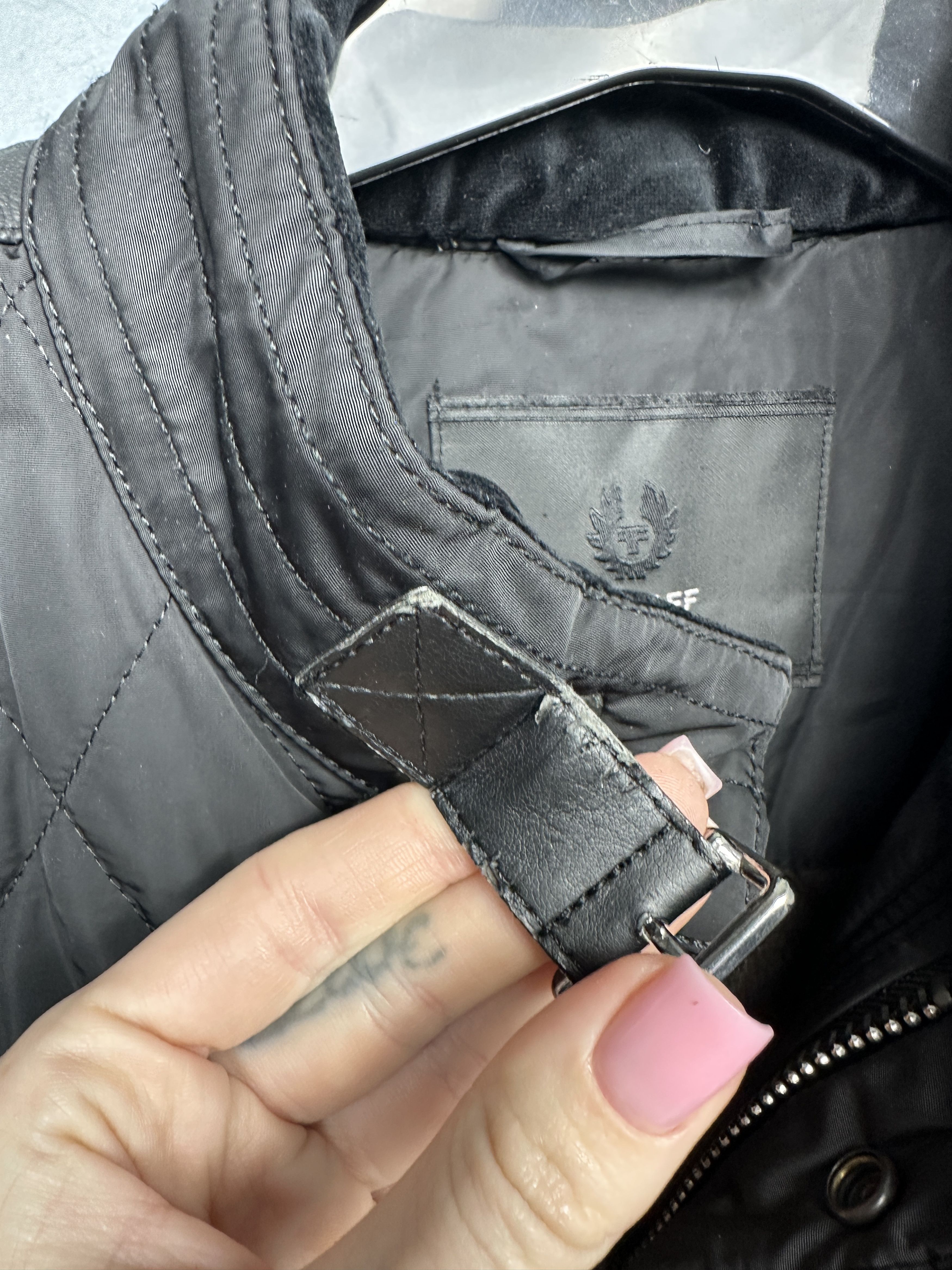 Belstaff Belstaff Mens Quilted Insulated Biker Jacket Size US M / EU 48-50 / 2 - 4 Thumbnail