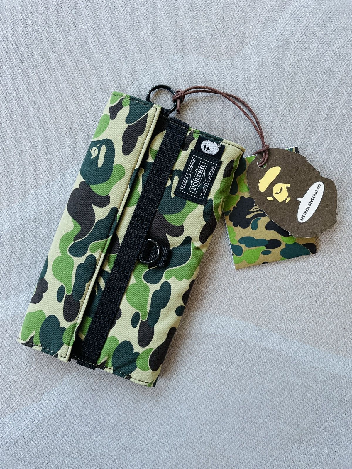 Palace Porter Wallet Olive / Jacquard - Palace Porter