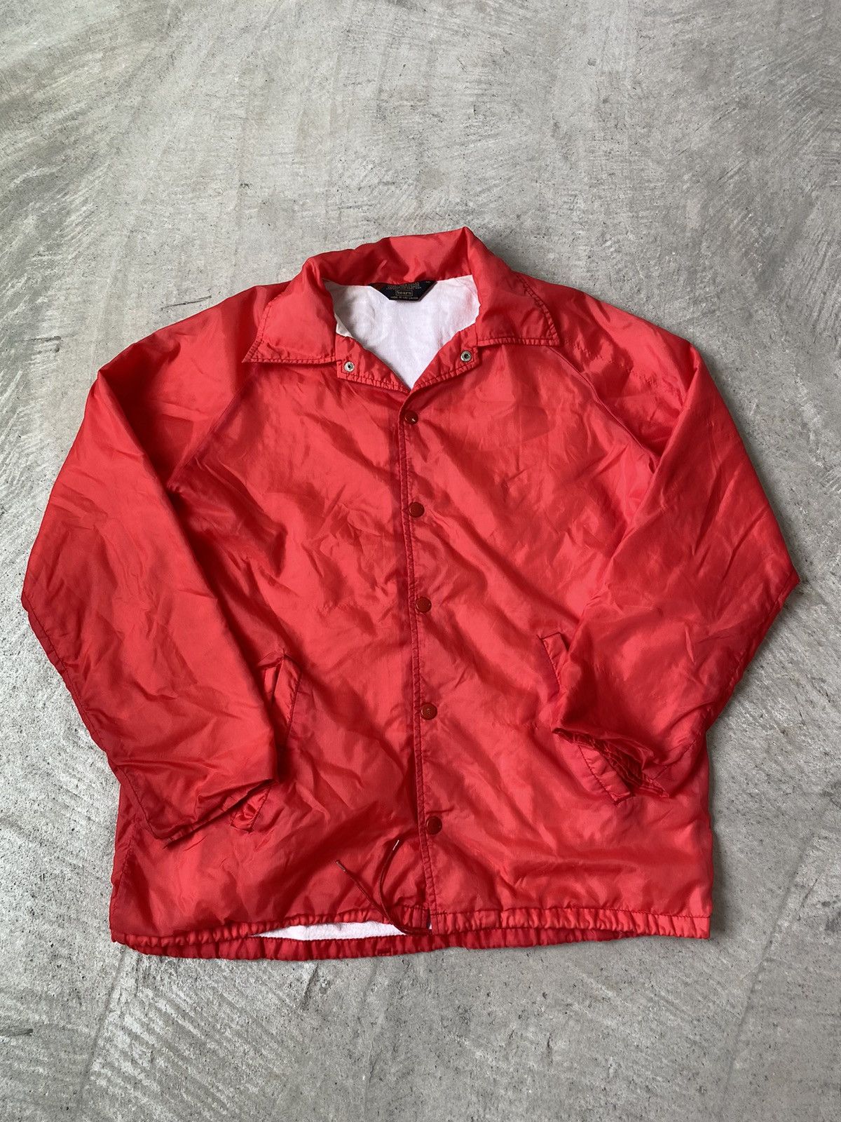 Sears × Vintage 90s’ Sears Nylon Windbreaker Size US M / EU 48-50 / 2 - 2 Thumbnail
