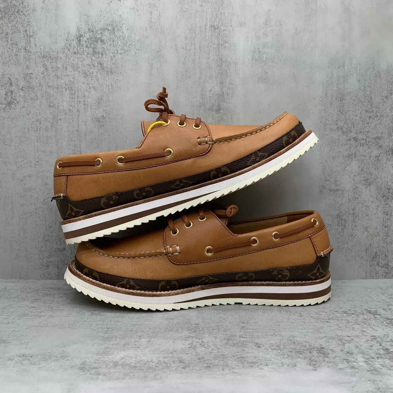 Louis Vuitton LV Brown Slip-On Loafer 42 98 New Size US 9 / EU 42 - 3 Thumbnail