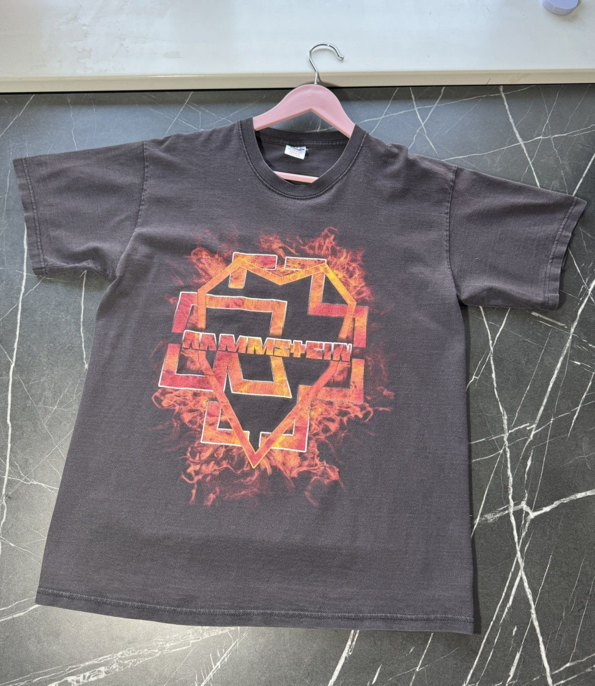 Band Tees VTG 2002 Rammstein "Rammstein" Album T Shirt Size US M / EU 48-50 / 2 - 1 Thumbnail