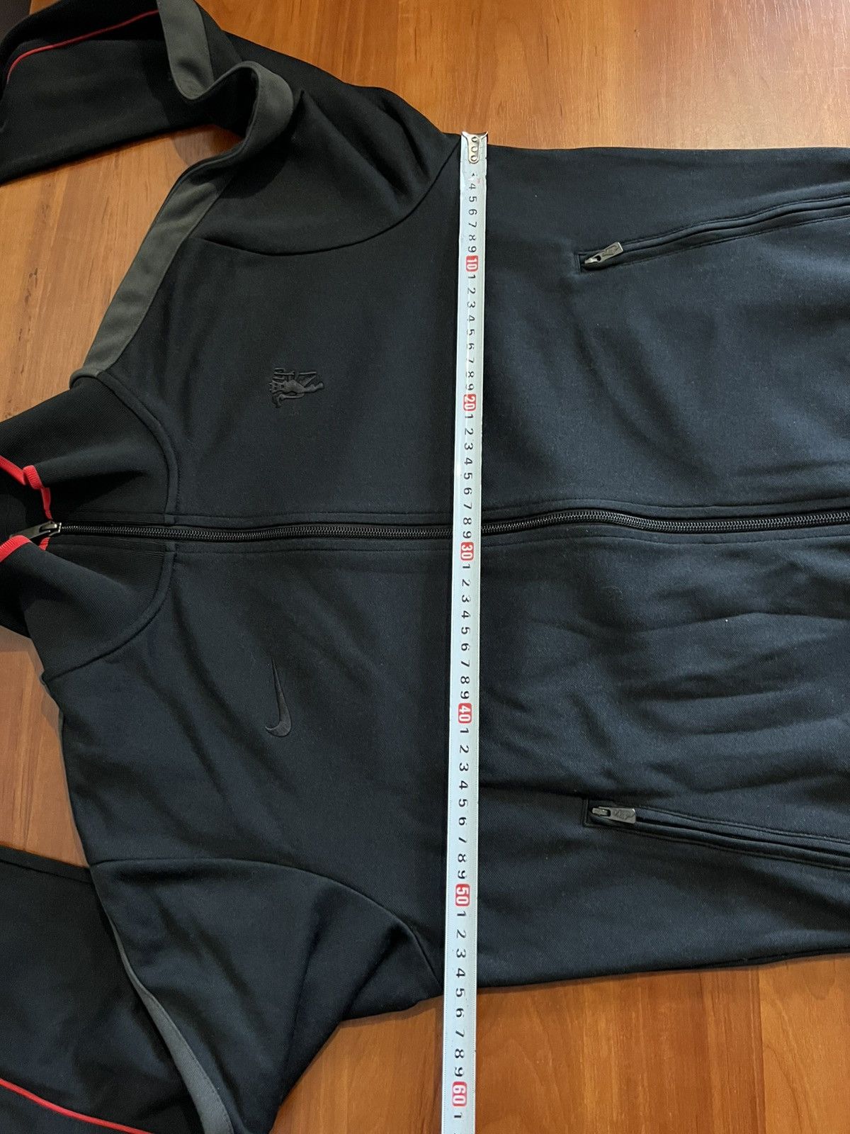 Nike 2010/11 MANCHESTER UNITED TRAINING TRACK ZIP SOCCER JACKET M Size US M / EU 48-50 / 2 - 14 Thumbnail