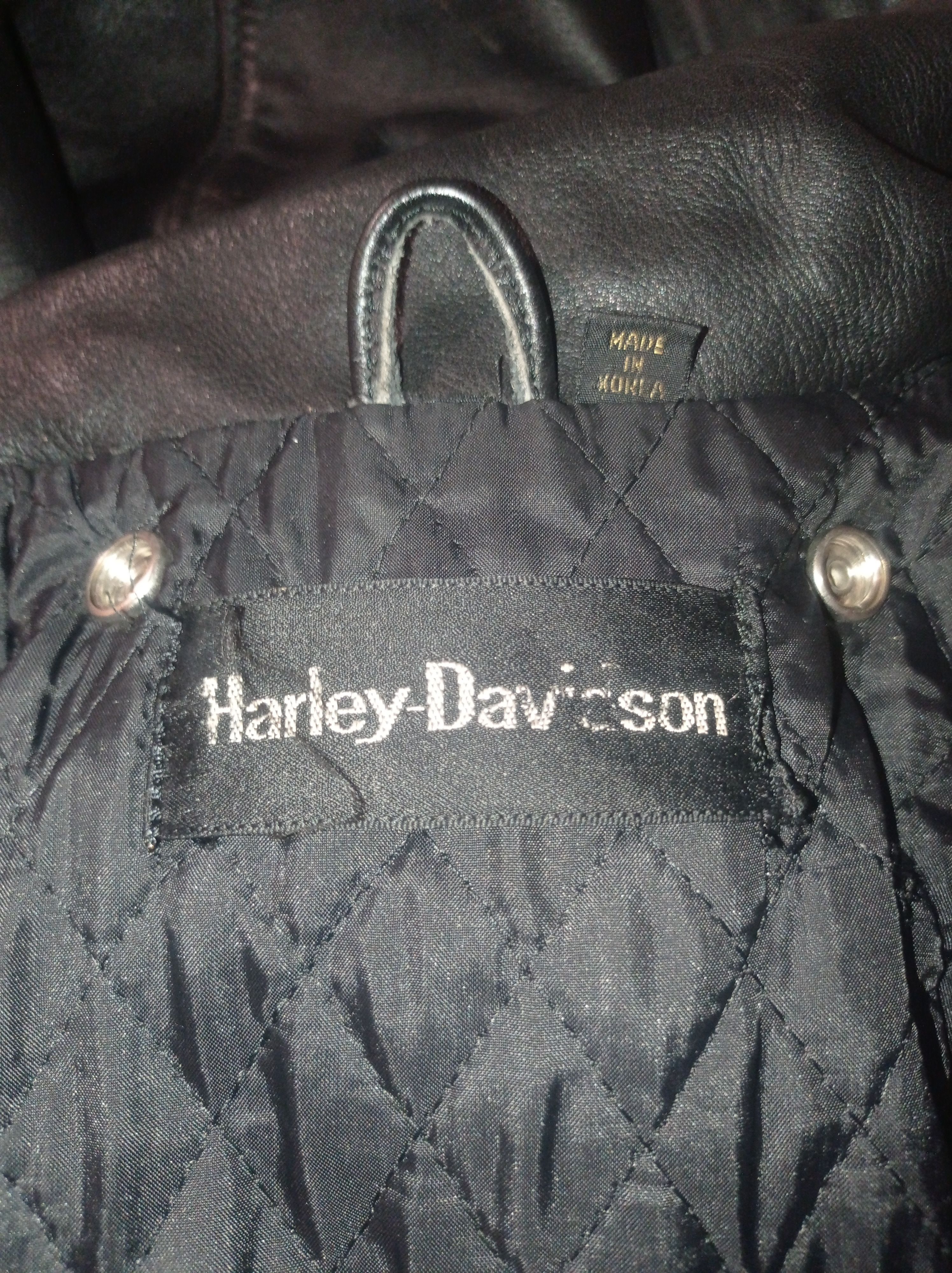 Harley Davidson Vintage streetwear Y2K Harley-Davidson leather biker jacket Size S / US 4 / IT 40 - 14 Thumbnail